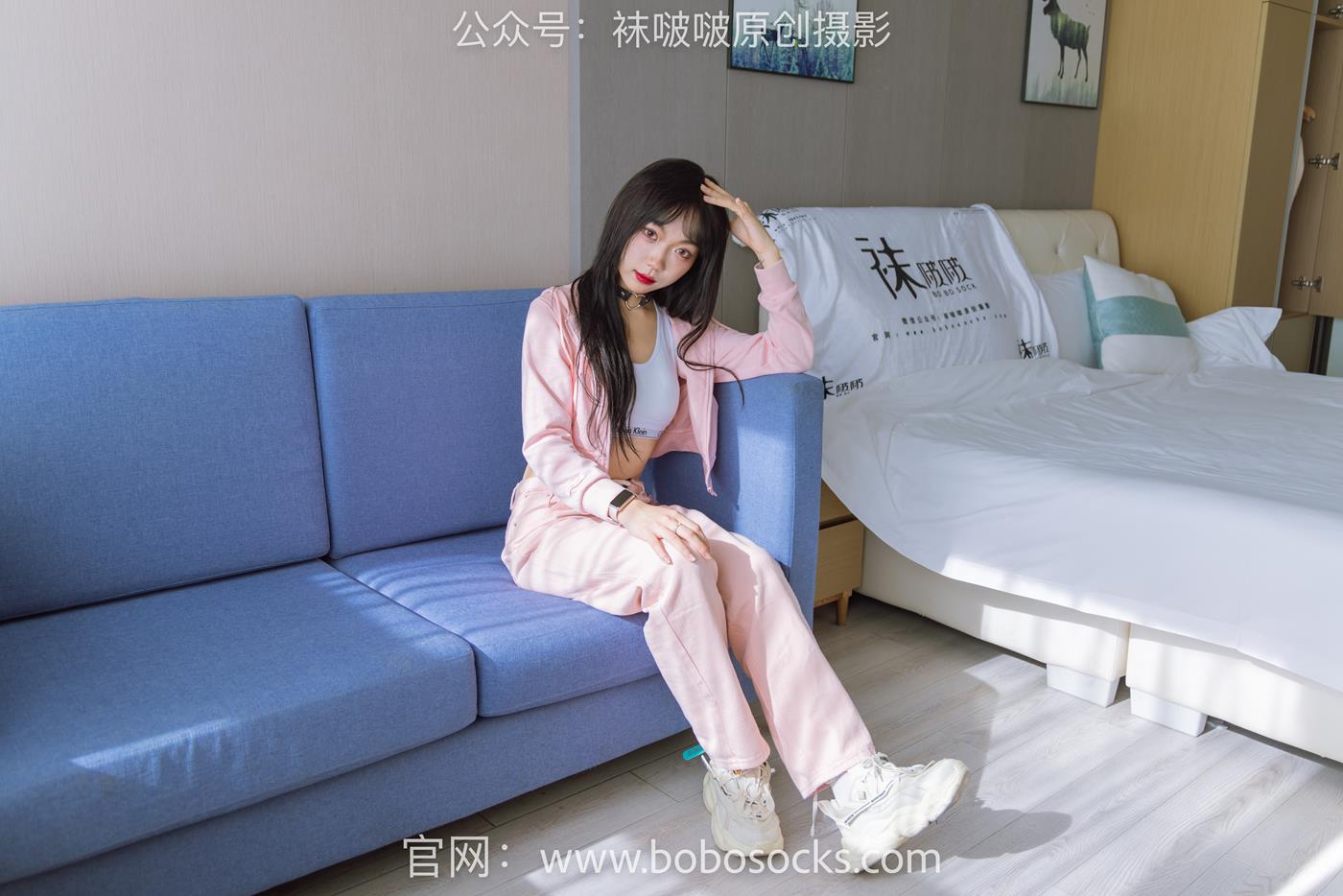 图片[34]-[BoBoSocks袜啵啵]NO.141 周周-运动鞋、白棉袜、裸足 (1) [84P] – 速更版-美库