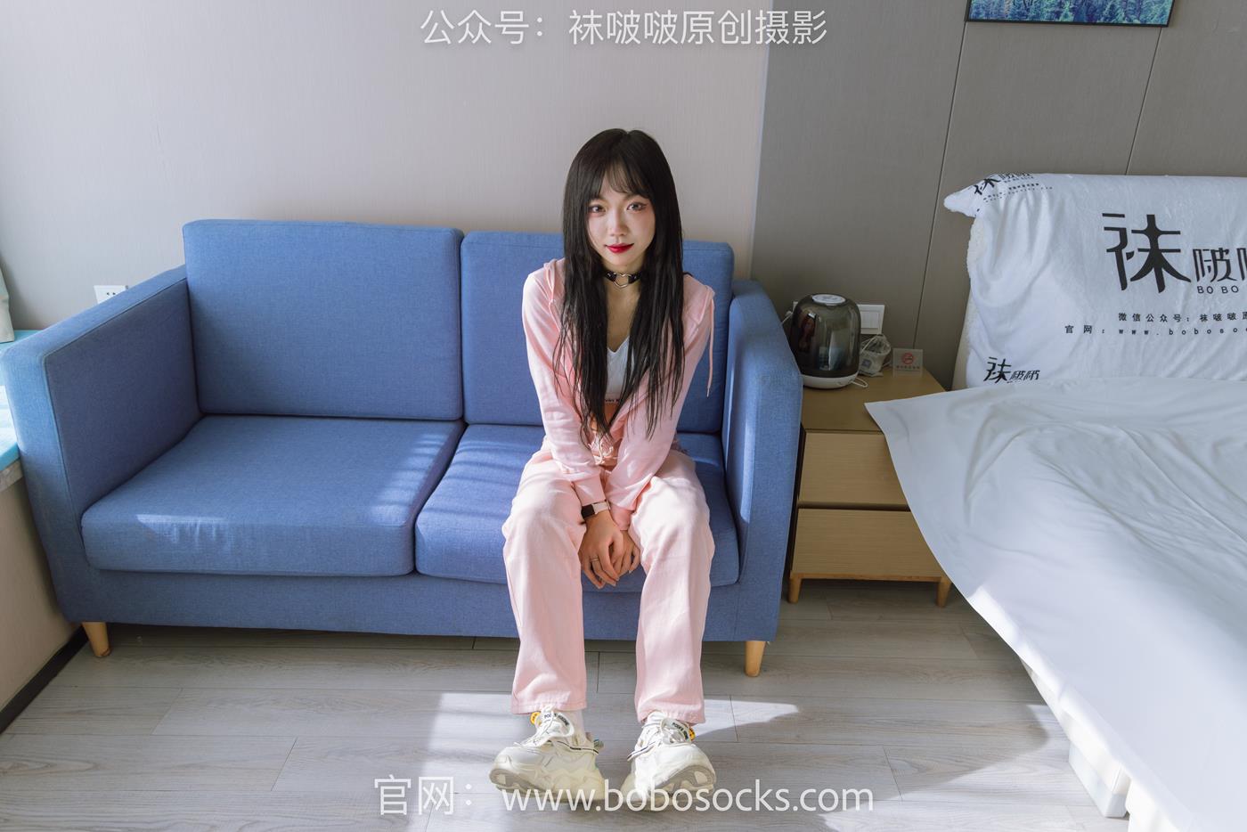 图片[44]-[BoBoSocks袜啵啵]NO.141 周周-运动鞋、白棉袜、裸足 (1) [84P] – 速更版-美库