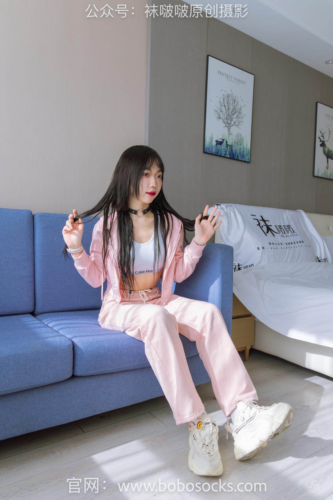 图片[45]-[BoBoSocks袜啵啵]NO.141 周周-运动鞋、白棉袜、裸足 (1) [84P] – 速更版-美库