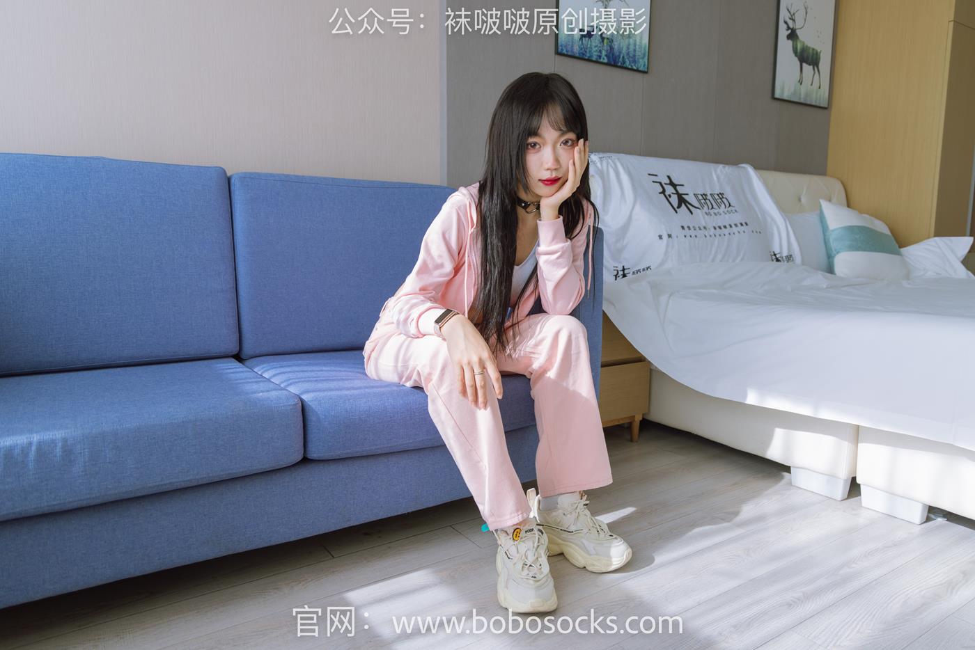 图片[47]-[BoBoSocks袜啵啵]NO.141 周周-运动鞋、白棉袜、裸足 (1) [84P] – 速更版-美库