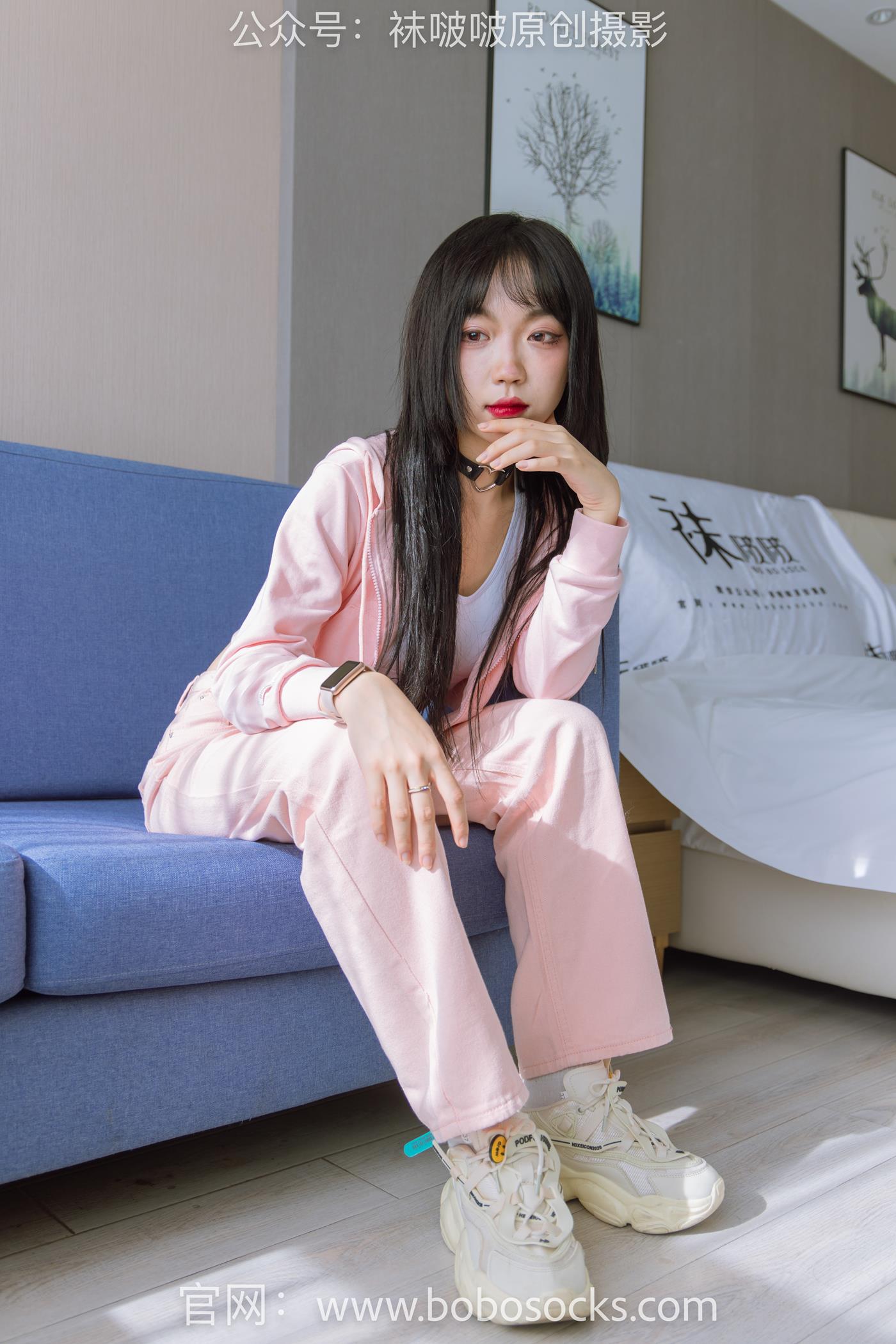 图片[48]-[BoBoSocks袜啵啵]NO.141 周周-运动鞋、白棉袜、裸足 (1) [84P] – 速更版-美库