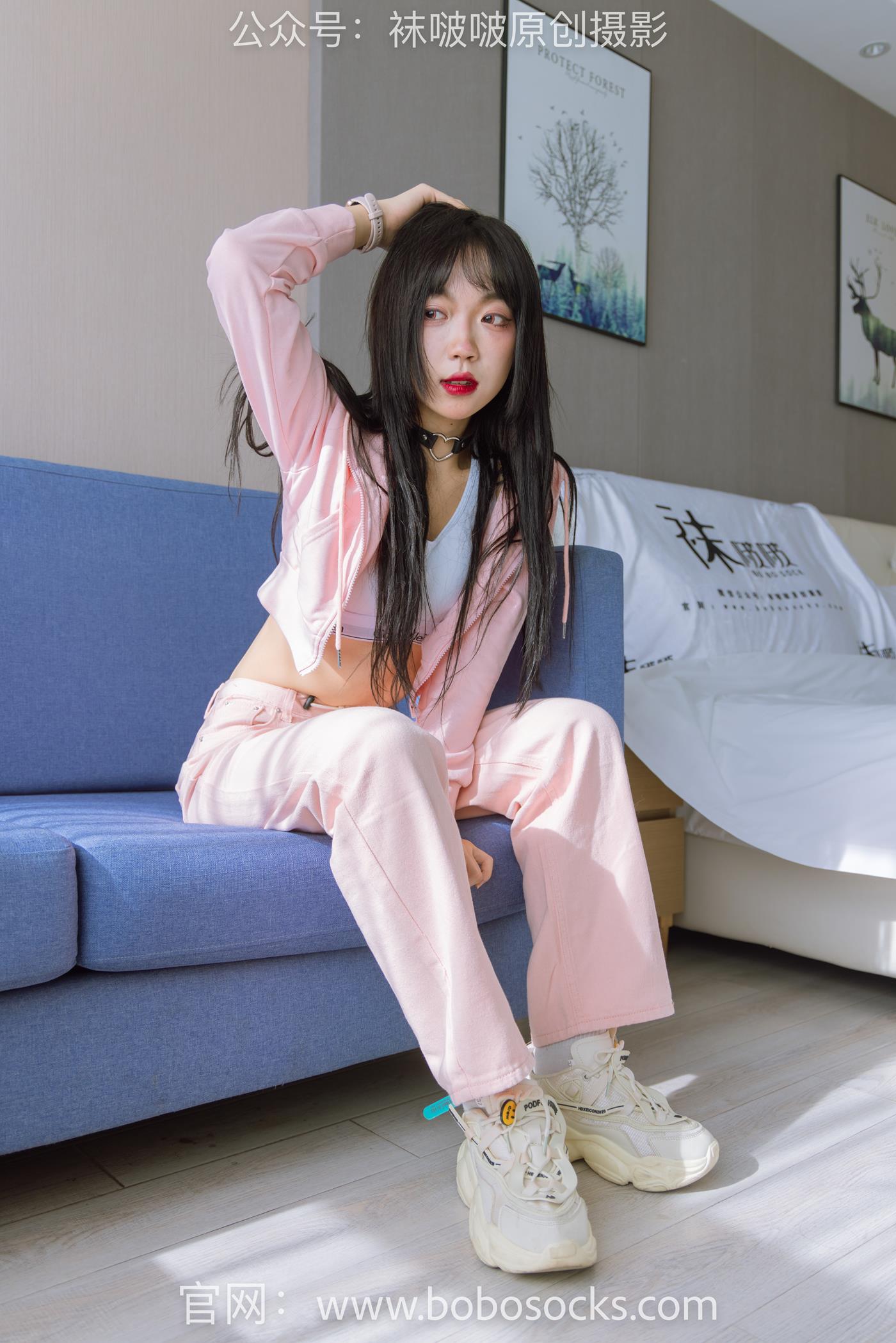 图片[50]-[BoBoSocks袜啵啵]NO.141 周周-运动鞋、白棉袜、裸足 (1) [84P] – 速更版-美库