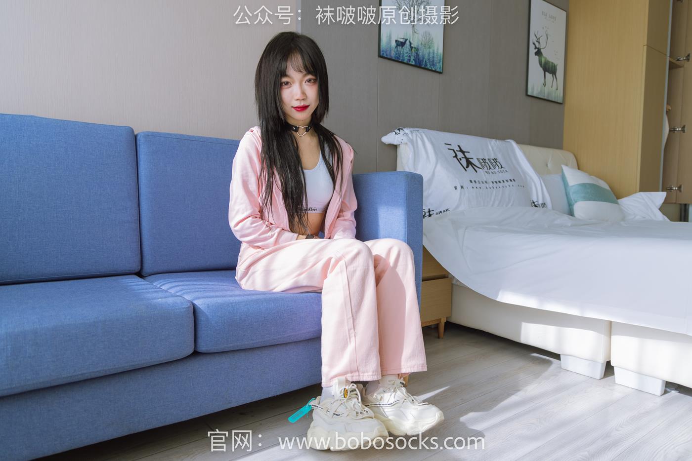 图片[53]-[BoBoSocks袜啵啵]NO.141 周周-运动鞋、白棉袜、裸足 (1) [84P] – 速更版-美库