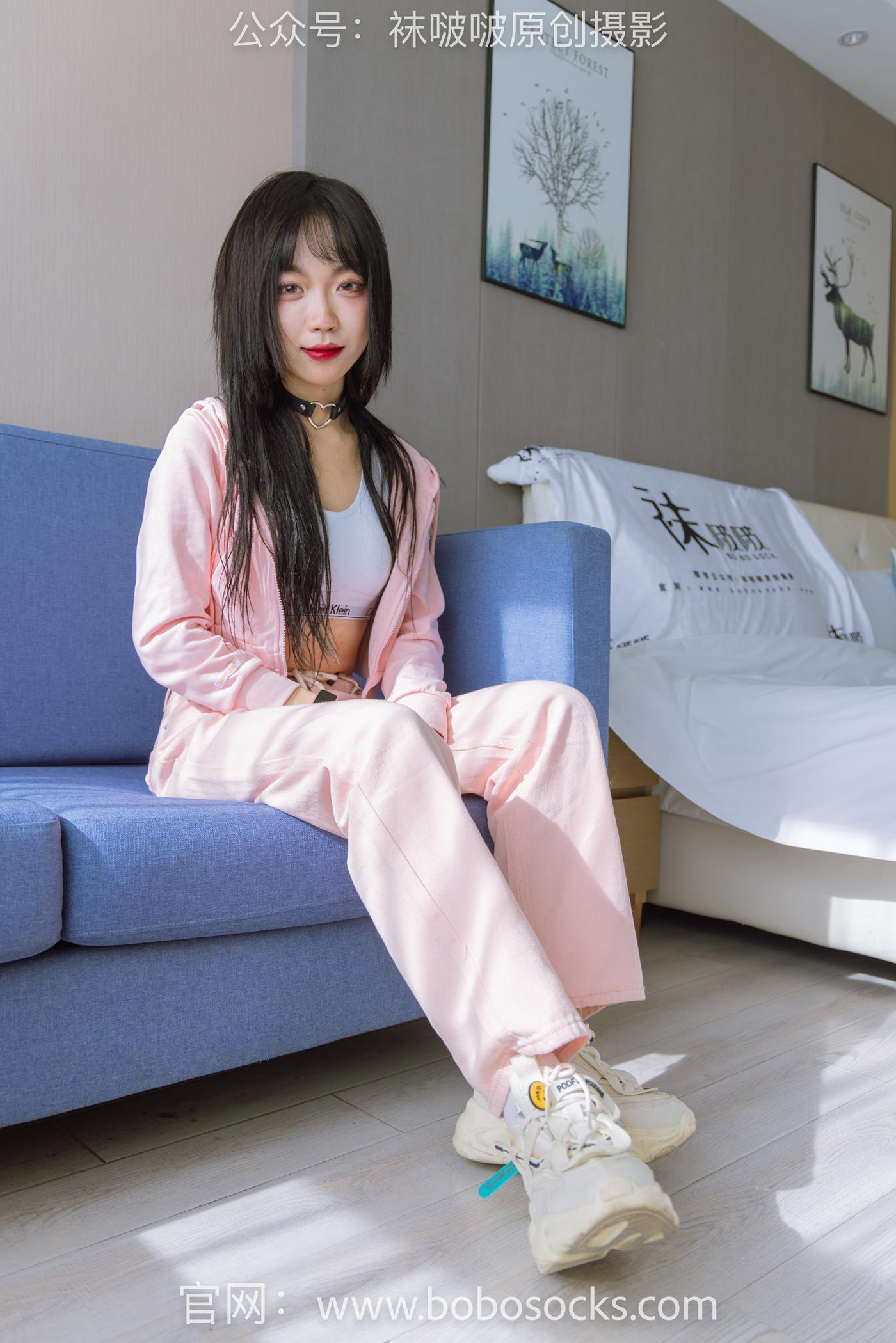 图片[54]-[BoBoSocks袜啵啵]NO.141 周周-运动鞋、白棉袜、裸足 (1) [84P] – 速更版-美库