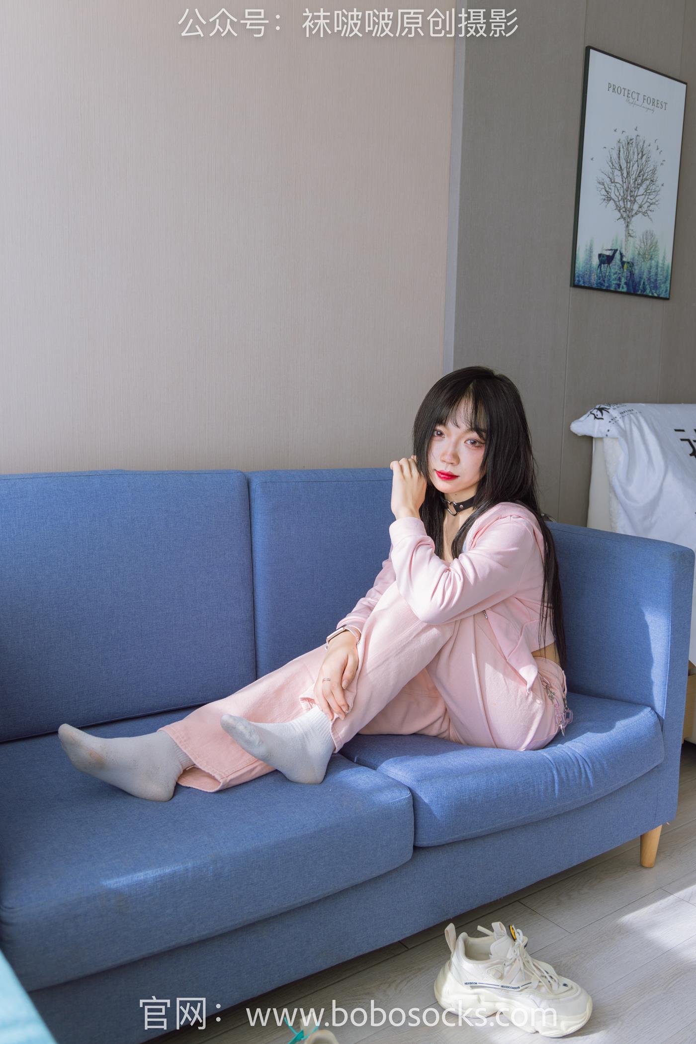 图片[58]-[BoBoSocks袜啵啵]NO.141 周周-运动鞋、白棉袜、裸足 (1) [84P] – 速更版-美库