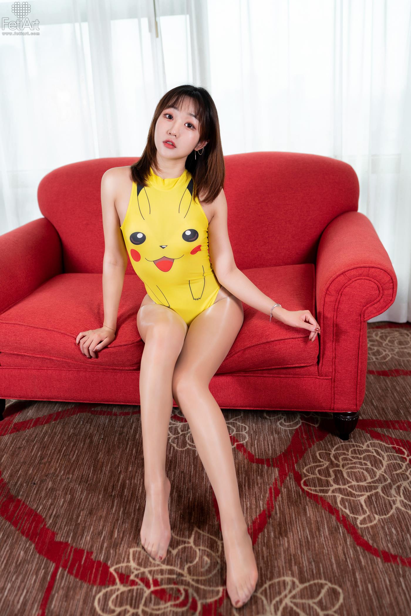 图片[15]-[FetiArt尚物集]NO.030 I’m Pika Chu MODEL-Tori[32+1P] – 速更版-美库