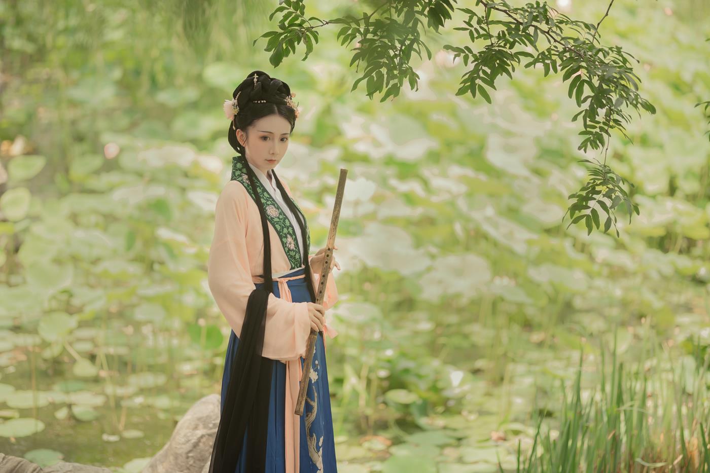 图片[19]-[YITUYU艺图语] 2021.12.23 荷叶罗裙 绿绿子 [21P] – 速更版-美库