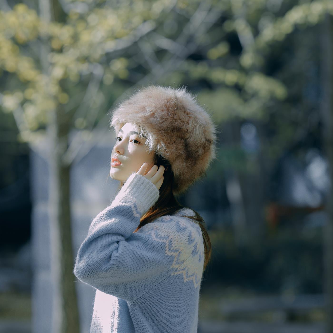 图片[11]-[YITUYU艺图语] 2021.12.23 蓝色的银杏 一鸭咿呀哟 [24P] – 速更版-美库