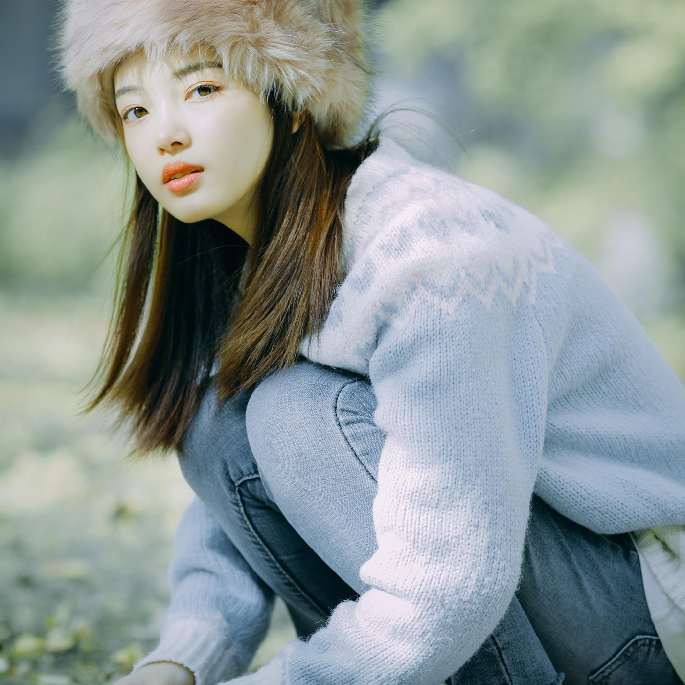 图片[12]-[YITUYU艺图语] 2021.12.23 蓝色的银杏 一鸭咿呀哟 [24P] – 速更版-美库