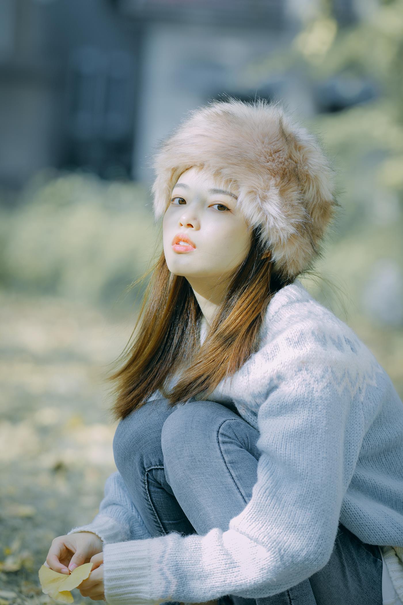 图片[13]-[YITUYU艺图语] 2021.12.23 蓝色的银杏 一鸭咿呀哟 [24P] – 速更版-美库