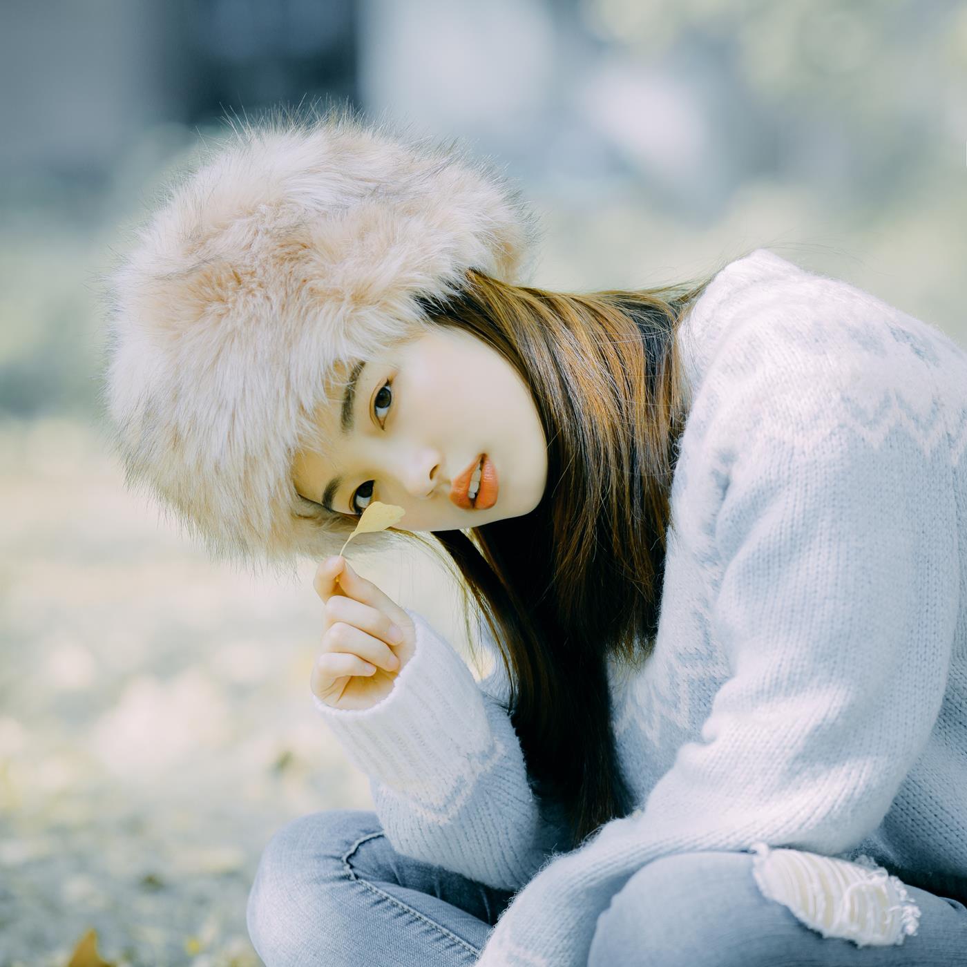 图片[14]-[YITUYU艺图语] 2021.12.23 蓝色的银杏 一鸭咿呀哟 [24P] – 速更版-美库