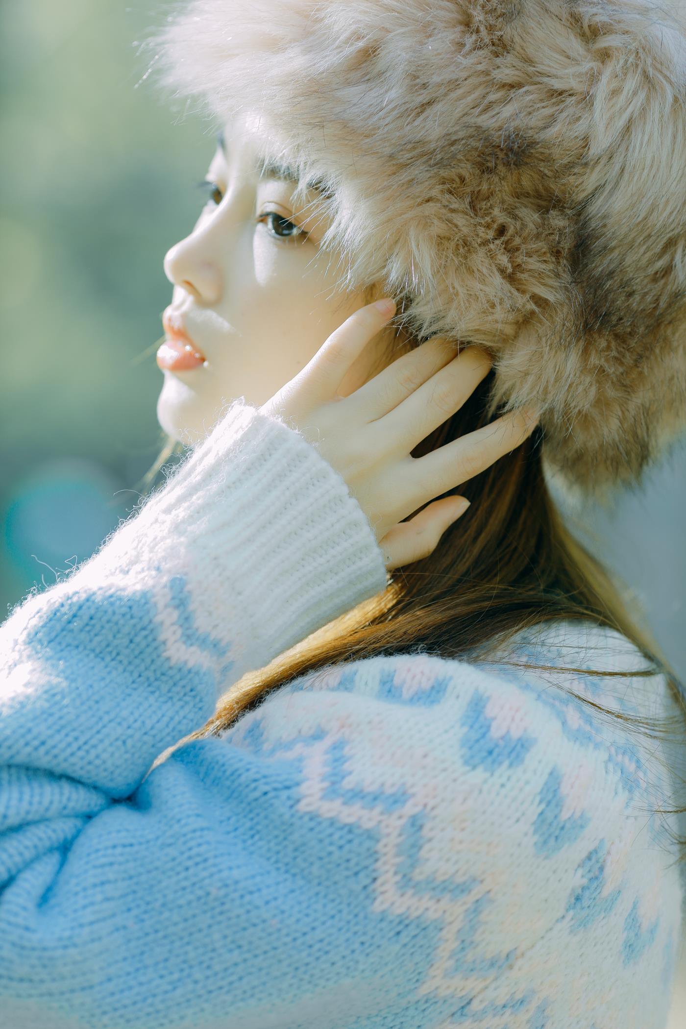 图片[19]-[YITUYU艺图语] 2021.12.23 蓝色的银杏 一鸭咿呀哟 [24P] – 速更版-美库