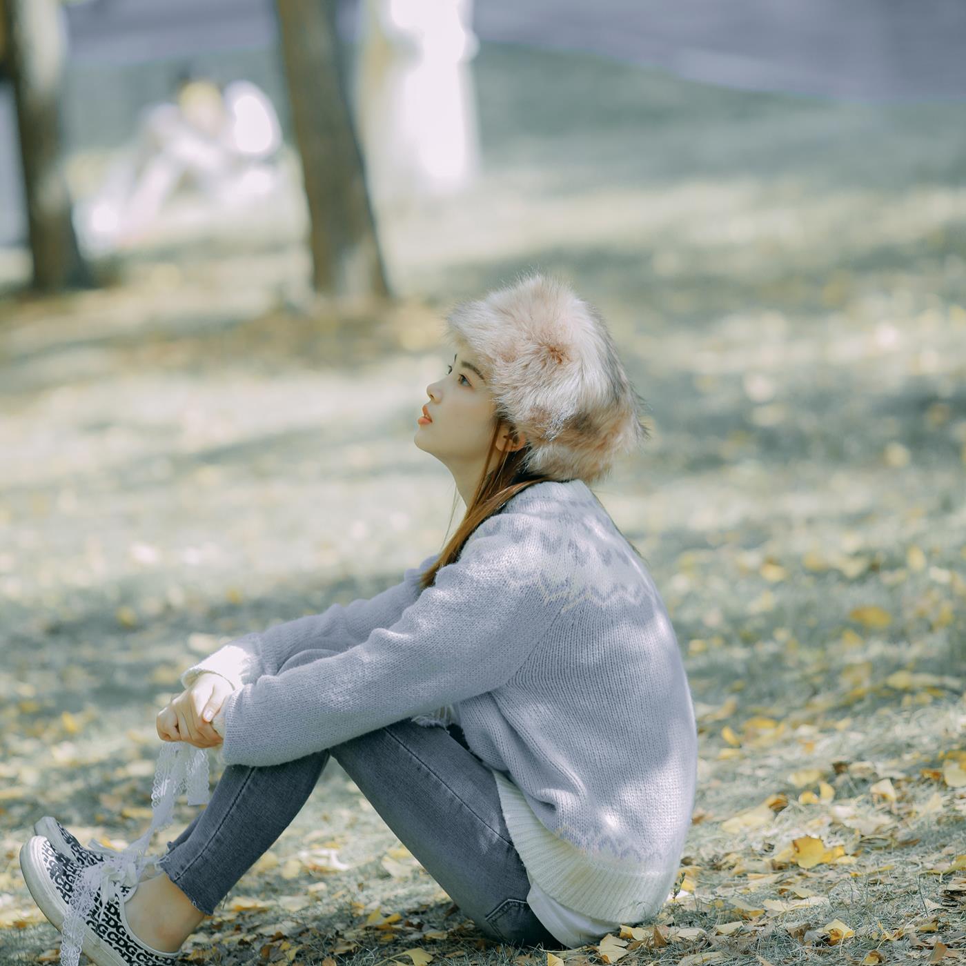 图片[25]-[YITUYU艺图语] 2021.12.23 蓝色的银杏 一鸭咿呀哟 [24P] – 速更版-美库