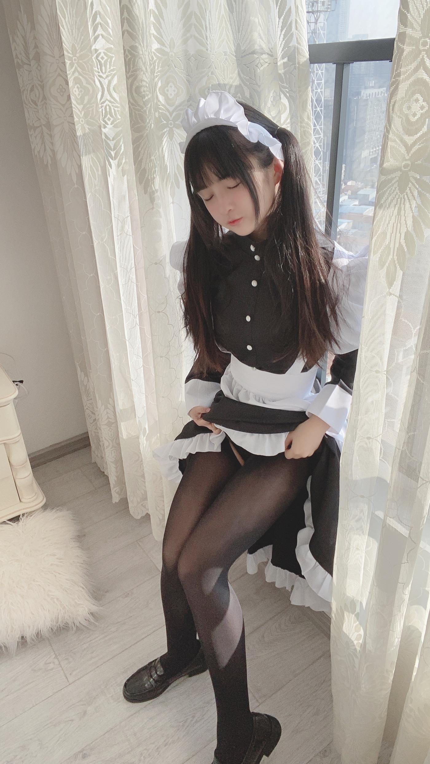 图片[35]-桜井宁宁  – 双马尾女仆[35P] – 速更版-美库