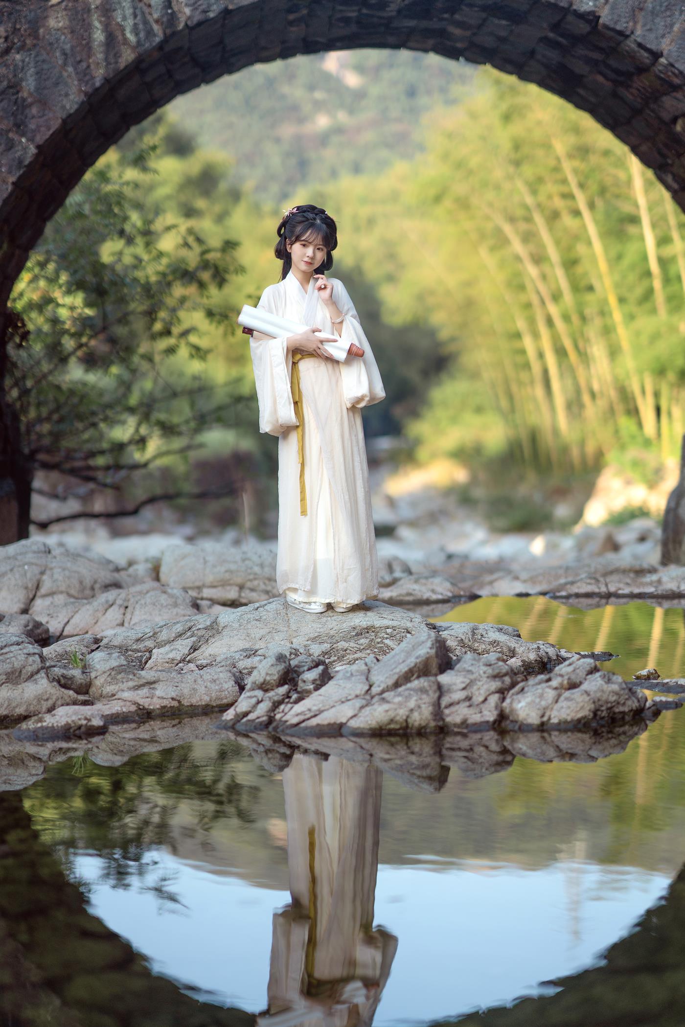 图片[23]-[YITUYU艺图语] 2021.12.25 采茶少女 木骨- [23P] – 速更版-美库