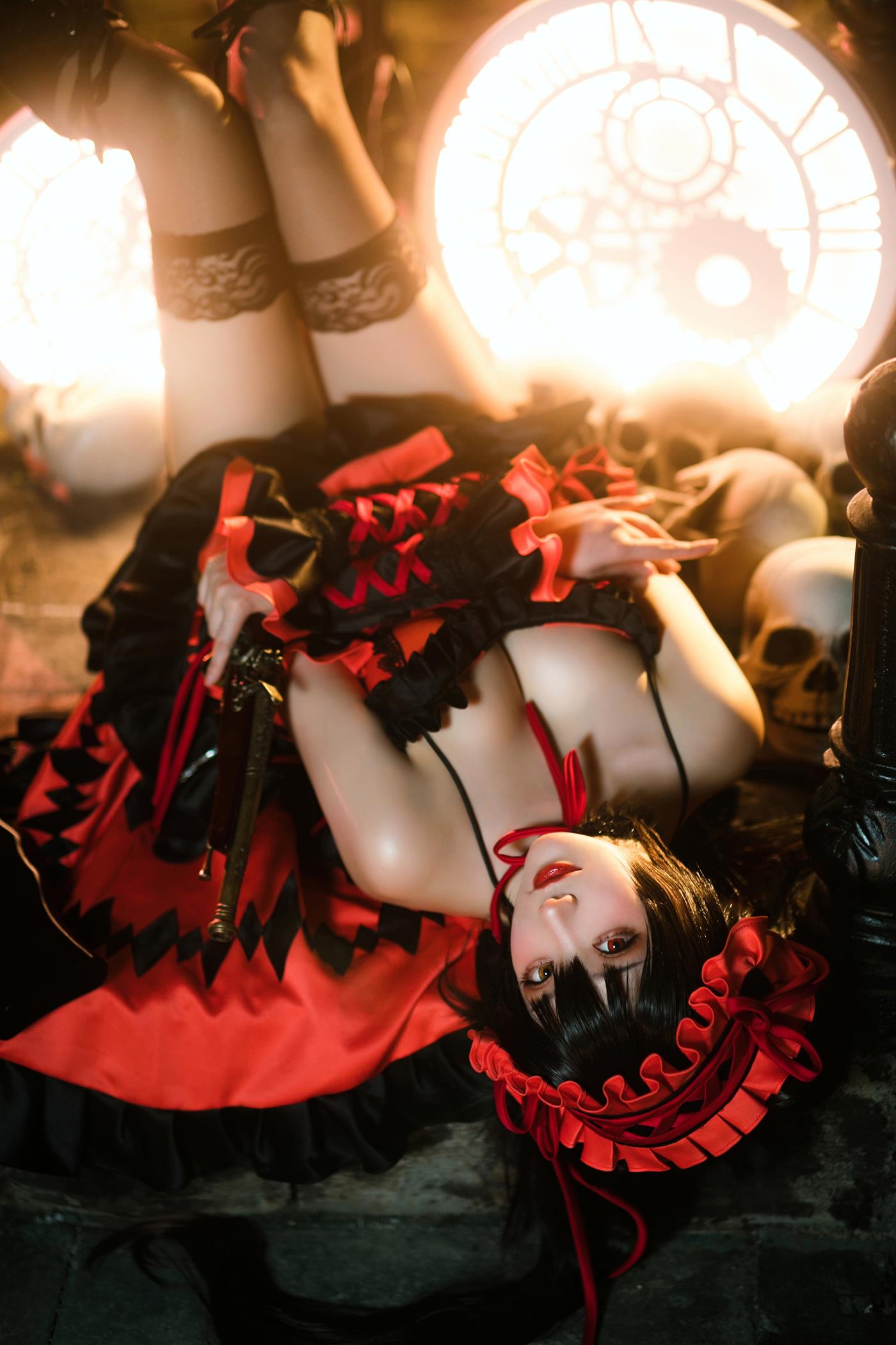 图片[15]-Coser瓜希酱福利  时崎狂三 （2） [100P] – 速更版-美库