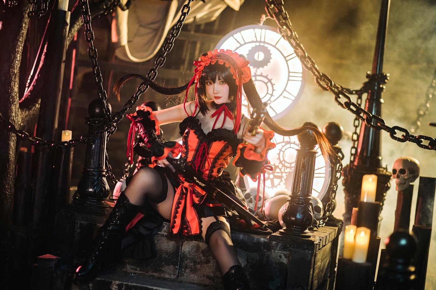 图片[71]-Coser瓜希酱福利  时崎狂三 （1） [88P] – 速更版-美库