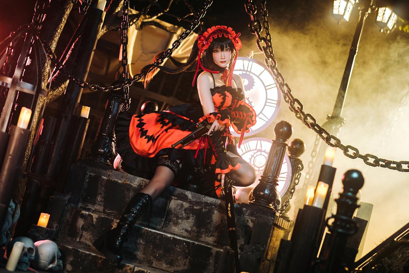 图片[72]-Coser瓜希酱福利  时崎狂三 （1） [88P] – 速更版-美库