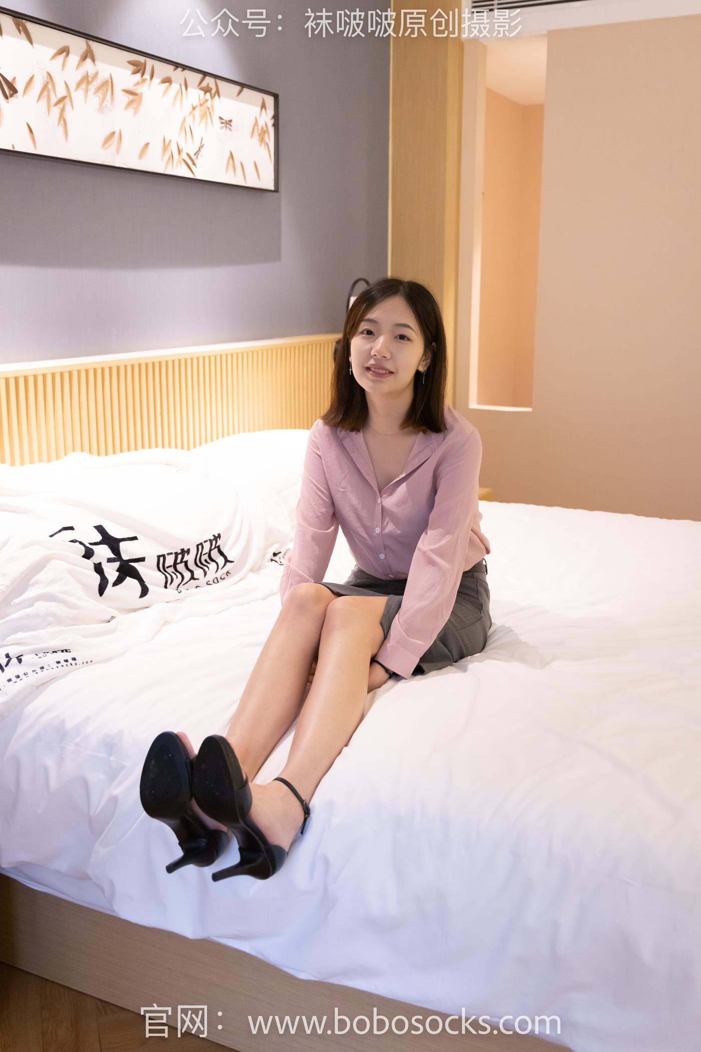 图片[13]-[BoBoSocks袜啵啵]NO.142 小甜豆-高跟鞋、高跟凉鞋、肉丝、裸足 (2) [56P] – 速更版-美库