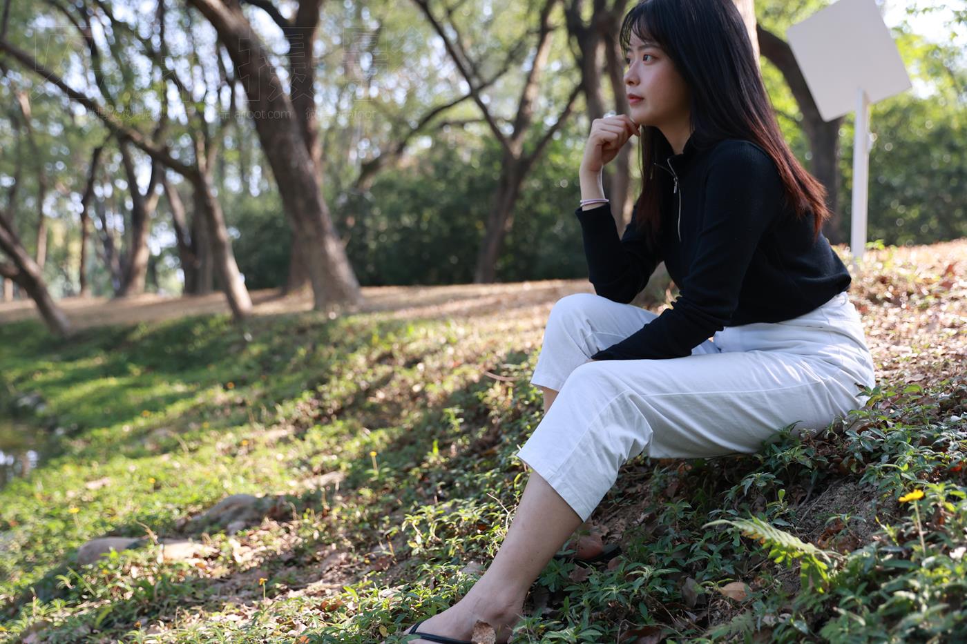 图片[25]-[见新摄影]NO.043 与小姐姐约拍植物园，逆光真的是美极了 (1) [84P] – 速更版-美库