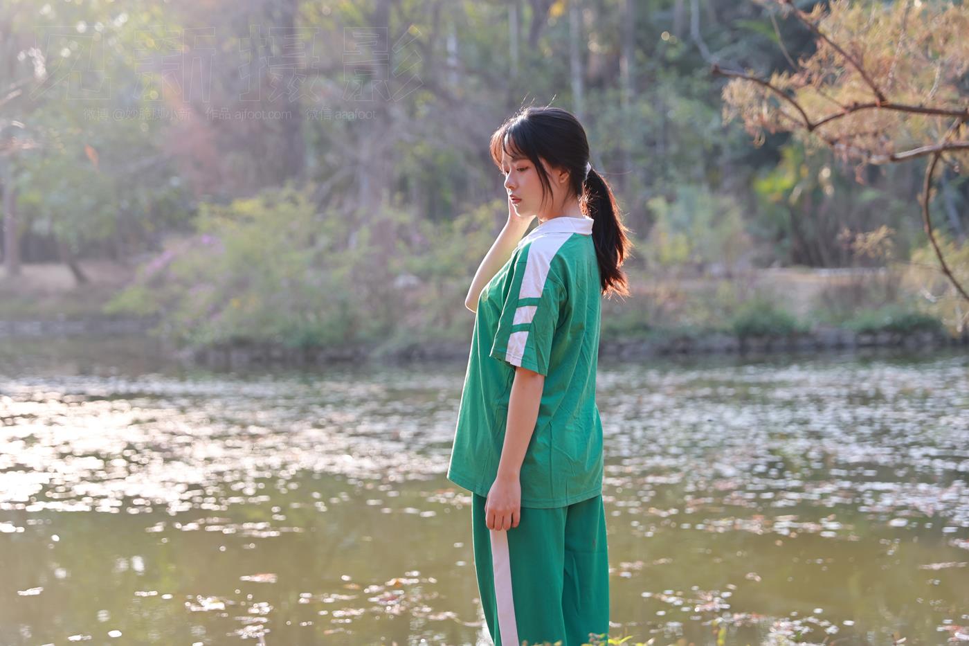 图片[26]-[见新摄影]NO.043 与小姐姐约拍植物园，逆光真的是美极了 (4) [42P] – 速更版-美库