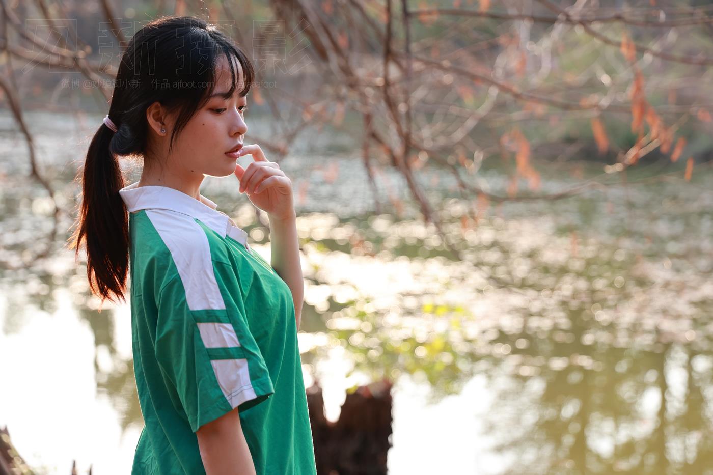 图片[33]-[见新摄影]NO.043 与小姐姐约拍植物园，逆光真的是美极了 (4) [42P] – 速更版-美库