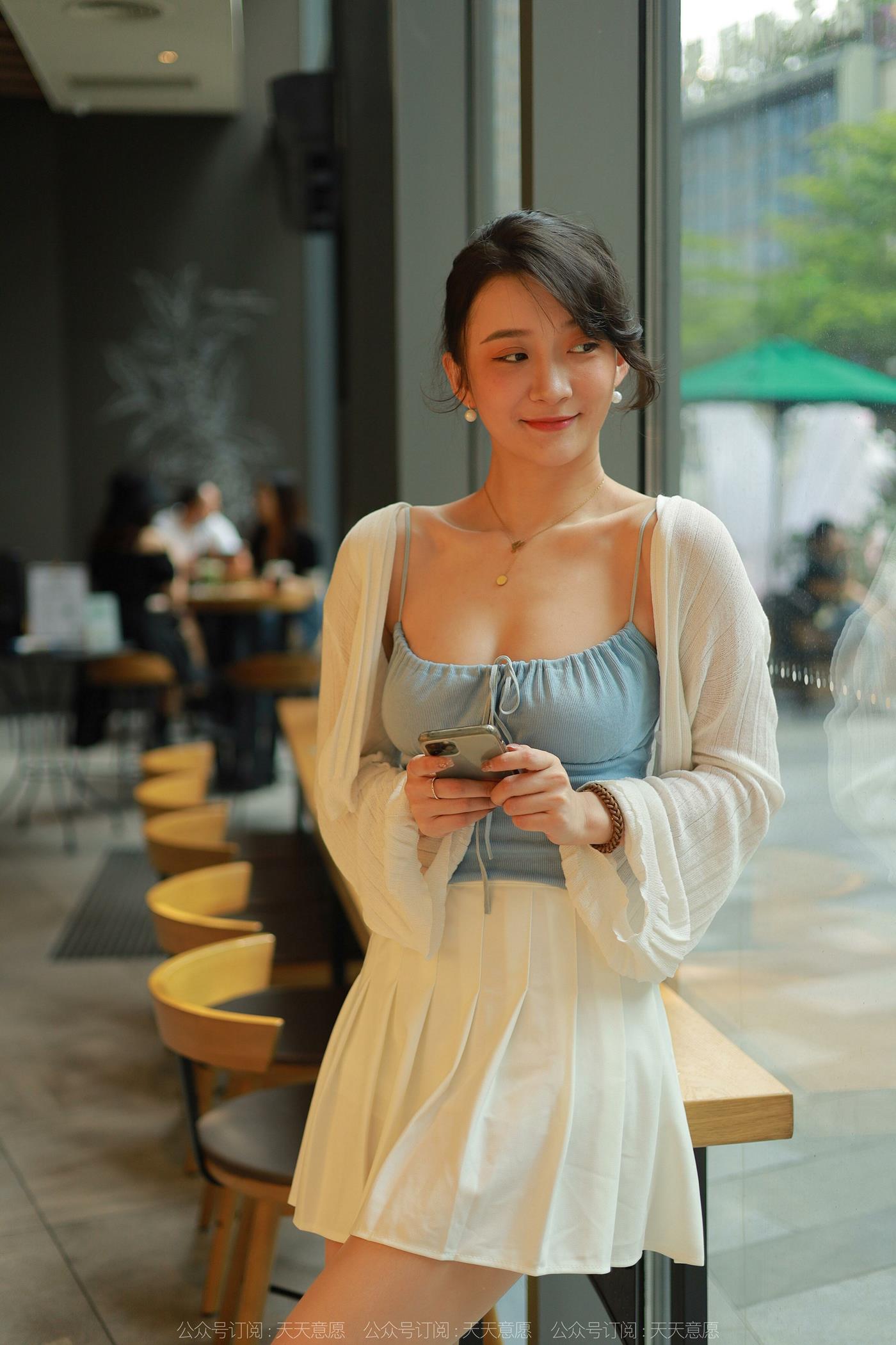 图片[55]-[IESS异思趣向] 2022.06.16 丝享家1119：秋秋《事业线吊带》[91P] – 速更版-美库