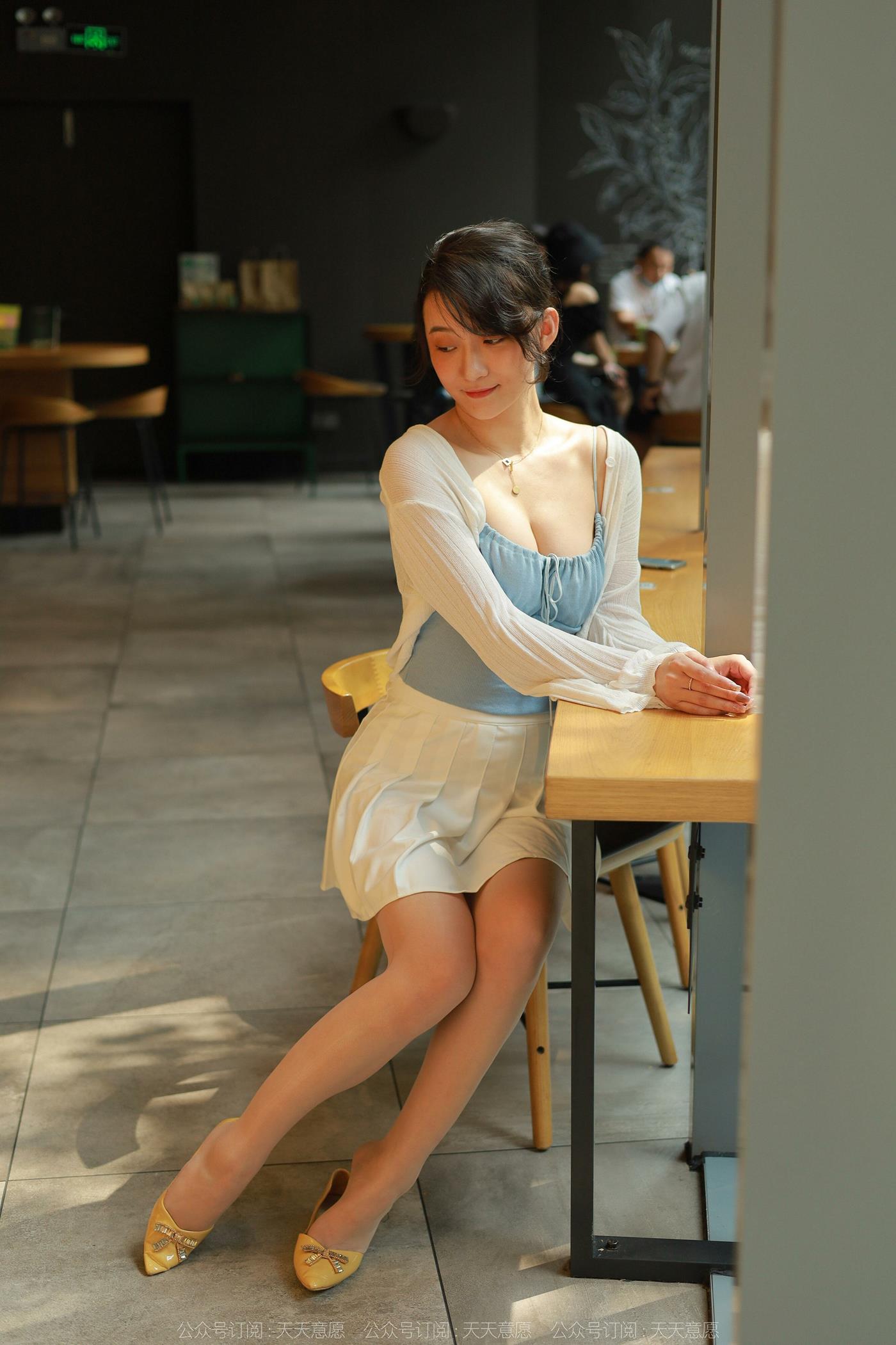 图片[71]-[IESS异思趣向] 2022.06.16 丝享家1119：秋秋《事业线吊带》[91P] – 速更版-美库