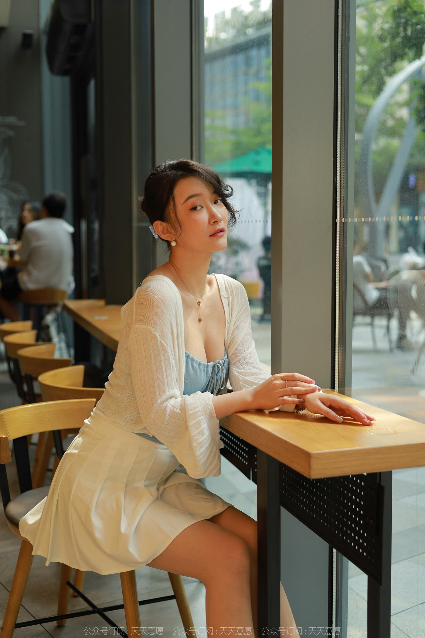 图片[80]-[IESS异思趣向] 2022.06.16 丝享家1119：秋秋《事业线吊带》[91P] – 速更版-美库