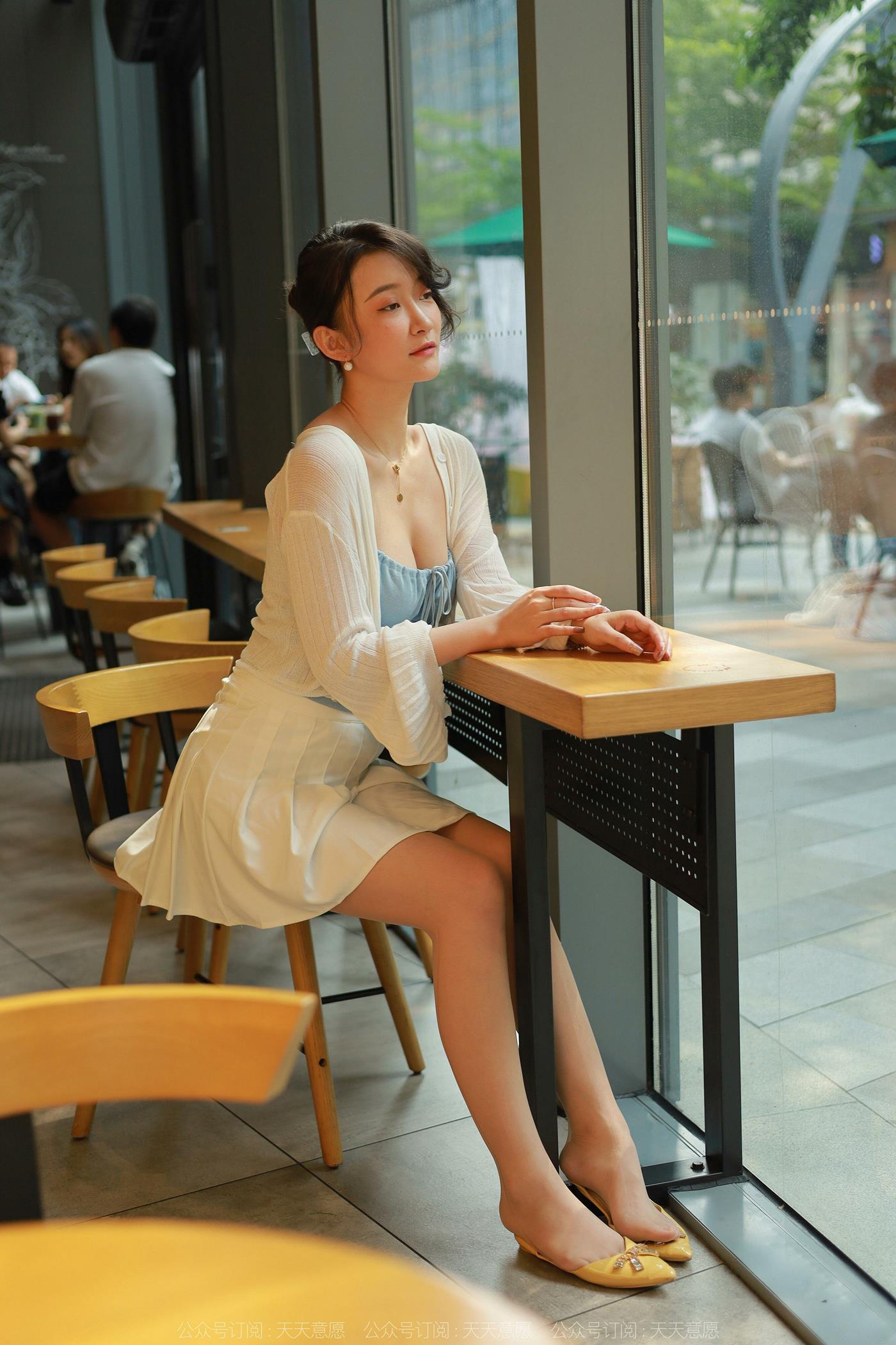 图片[81]-[IESS异思趣向] 2022.06.16 丝享家1119：秋秋《事业线吊带》[91P] – 速更版-美库