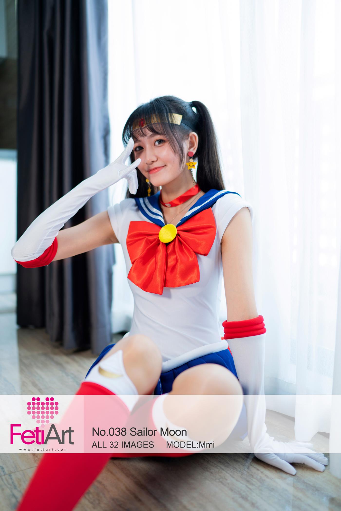 图片[24]-[FetiArt尚物集]NO.038 Sailor Moon MODEL-Mmi[32+1P] – 速更版-美库