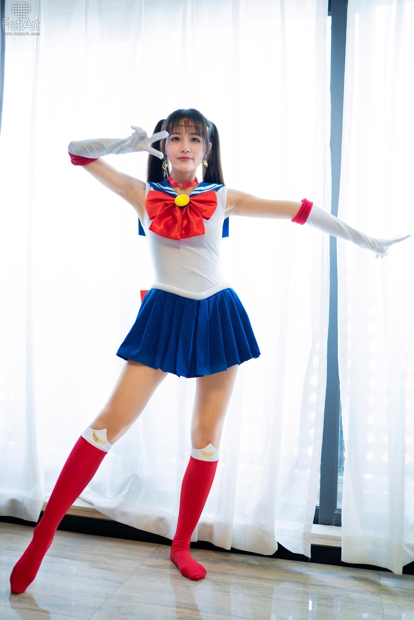 图片[25]-[FetiArt尚物集]NO.038 Sailor Moon MODEL-Mmi[32+1P] – 速更版-美库