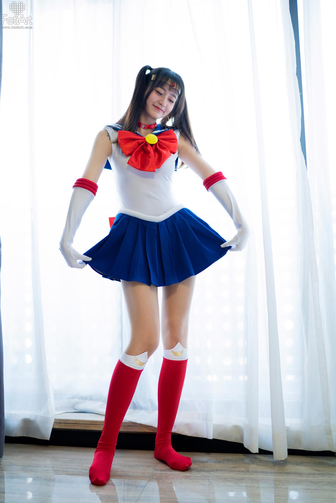 图片[30]-[FetiArt尚物集]NO.038 Sailor Moon MODEL-Mmi[32+1P] – 速更版-美库