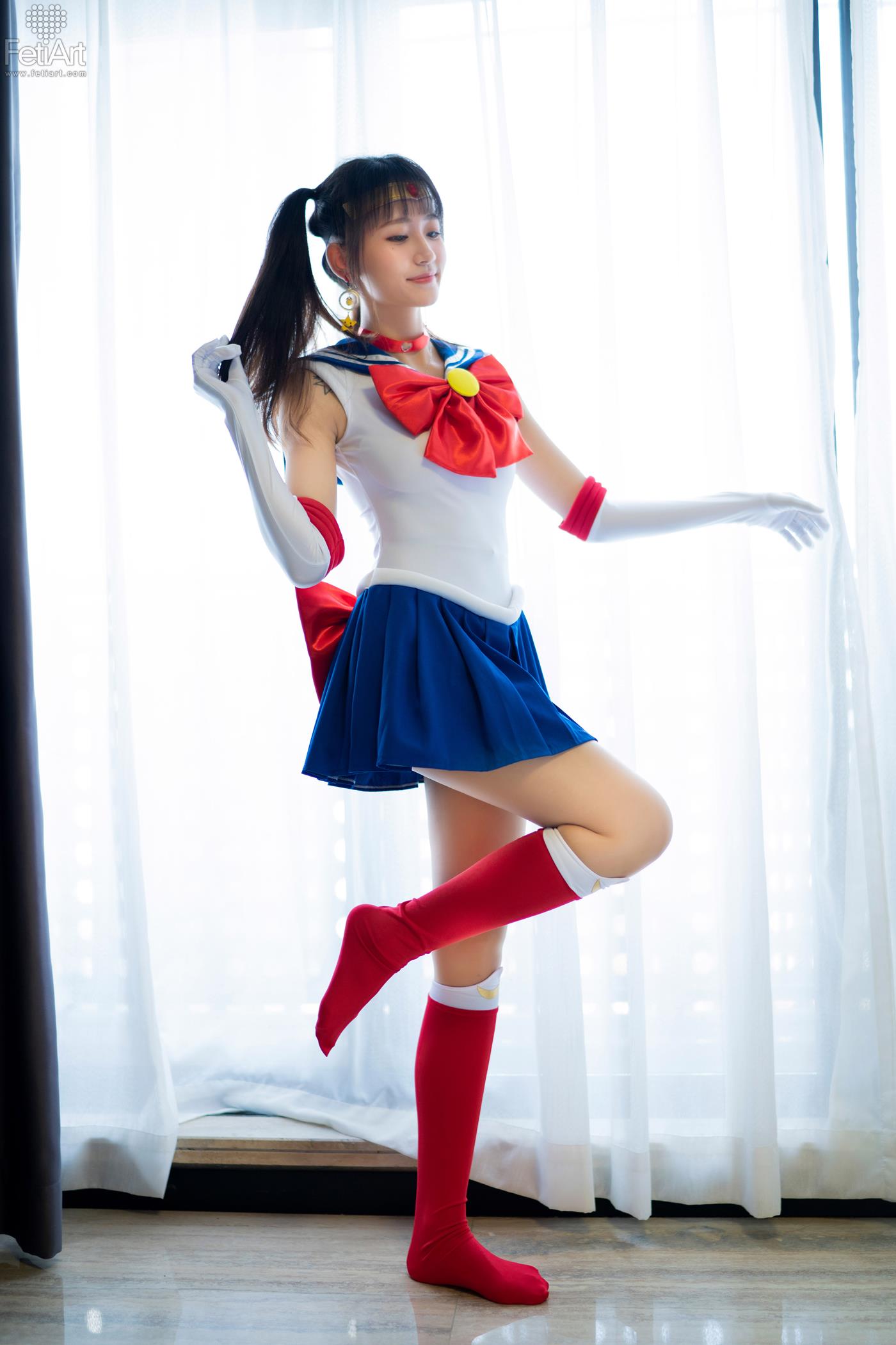 图片[32]-[FetiArt尚物集]NO.038 Sailor Moon MODEL-Mmi[32+1P] – 速更版-美库