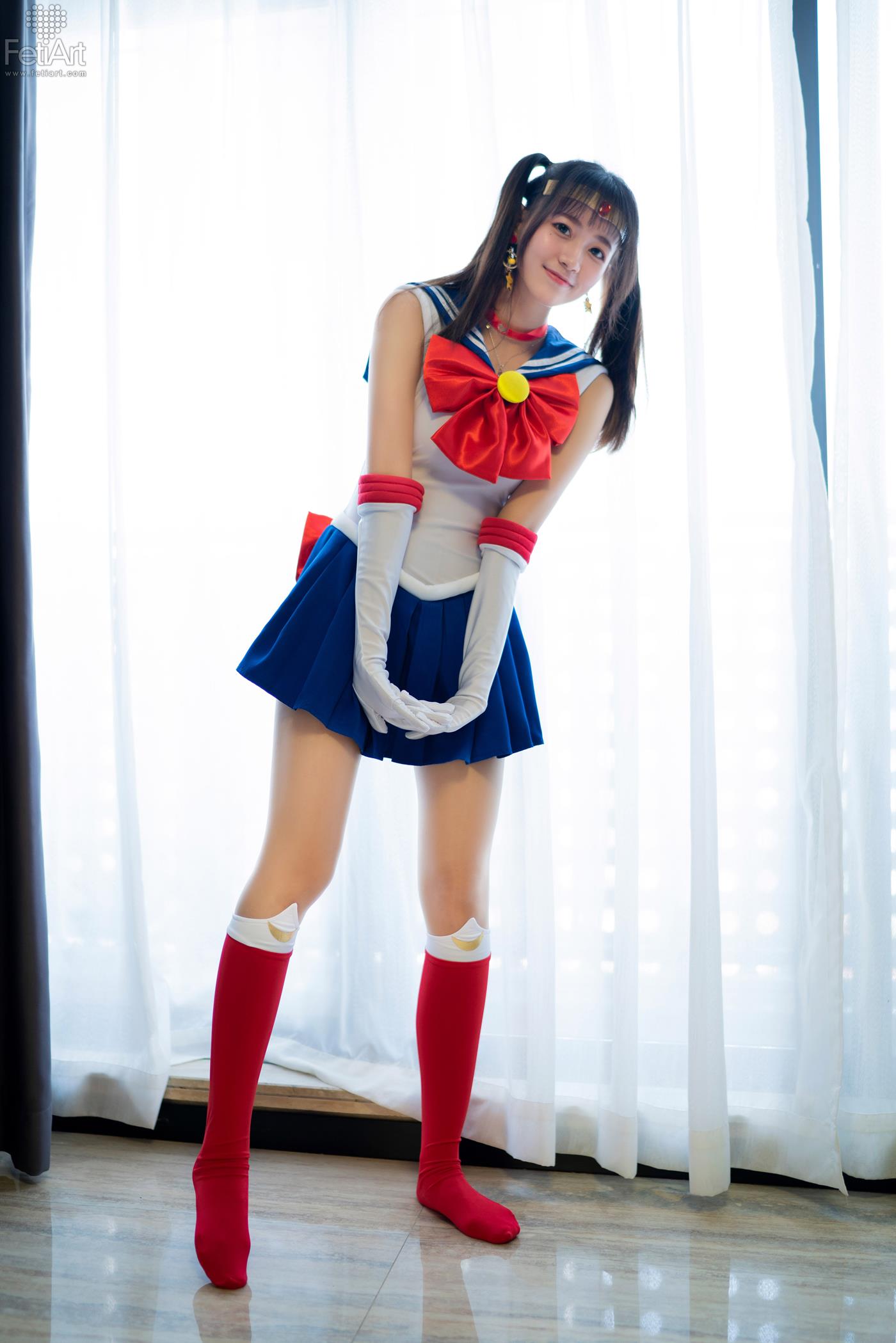 图片[33]-[FetiArt尚物集]NO.038 Sailor Moon MODEL-Mmi[32+1P] – 速更版-美库