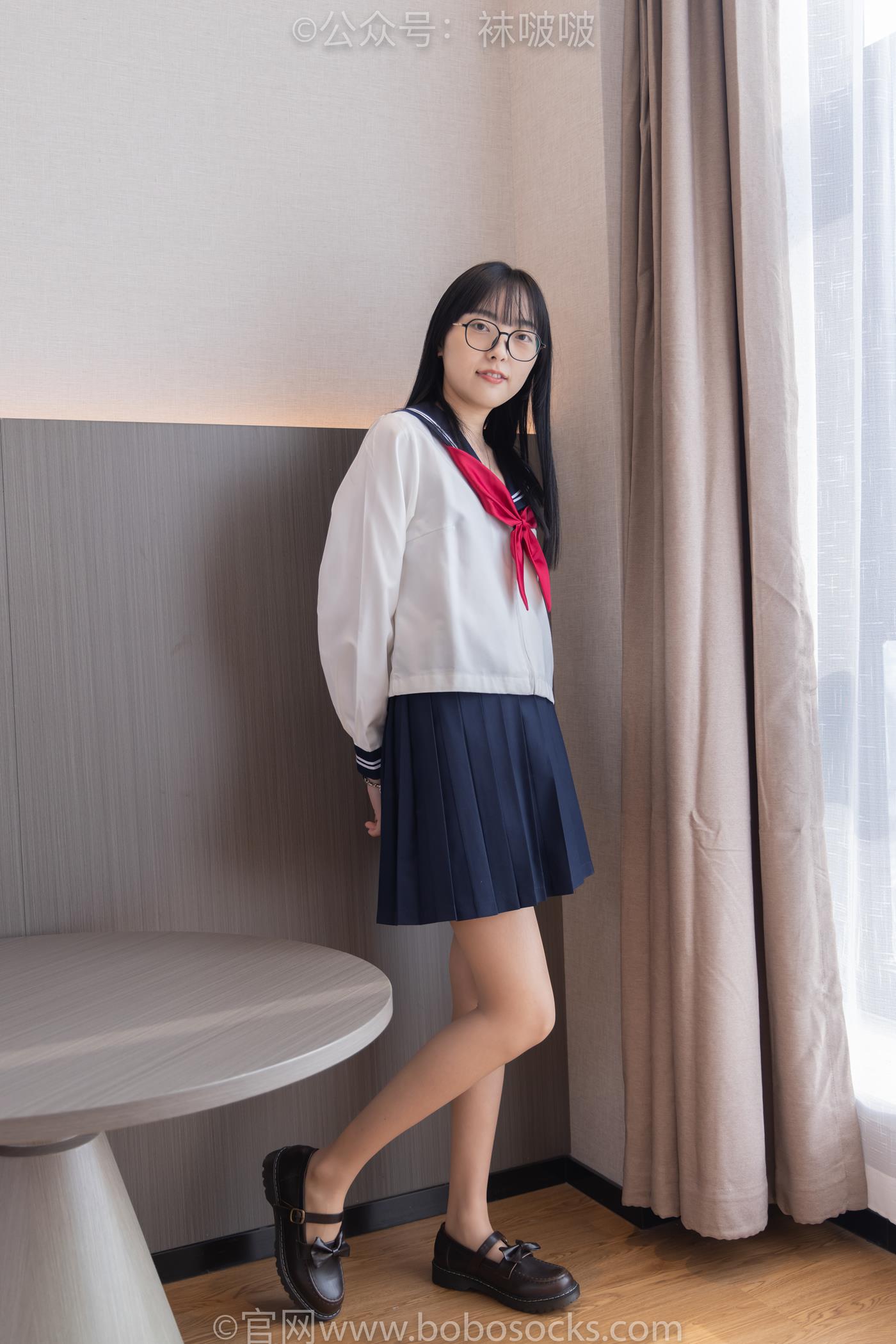 图片[24]-[BoBoSocks袜啵啵]积分限定作品 NO.005 稚予-JK制服、皮鞋、油亮肉丝[133P] – 速更版-美库