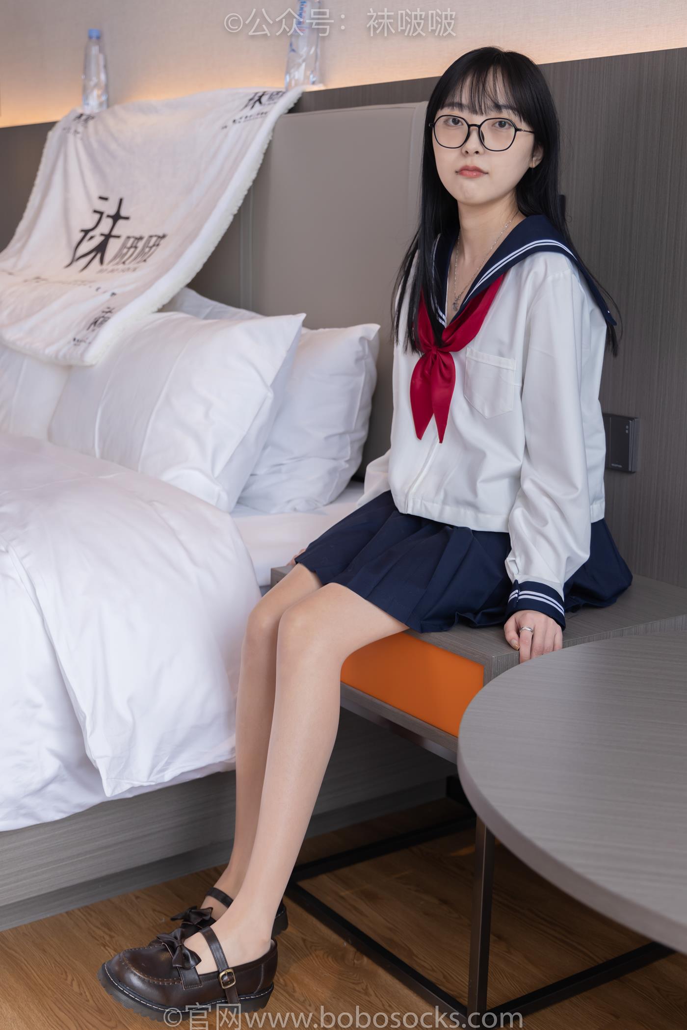 图片[33]-[BoBoSocks袜啵啵]积分限定作品 NO.005 稚予-JK制服、皮鞋、油亮肉丝[133P] – 速更版-美库