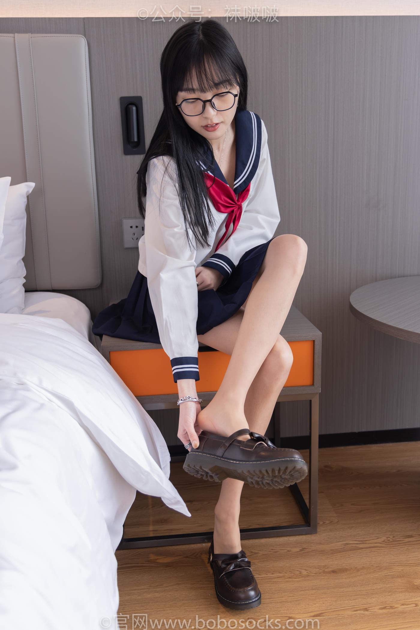 图片[42]-[BoBoSocks袜啵啵]积分限定作品 NO.005 稚予-JK制服、皮鞋、油亮肉丝[133P] – 速更版-美库