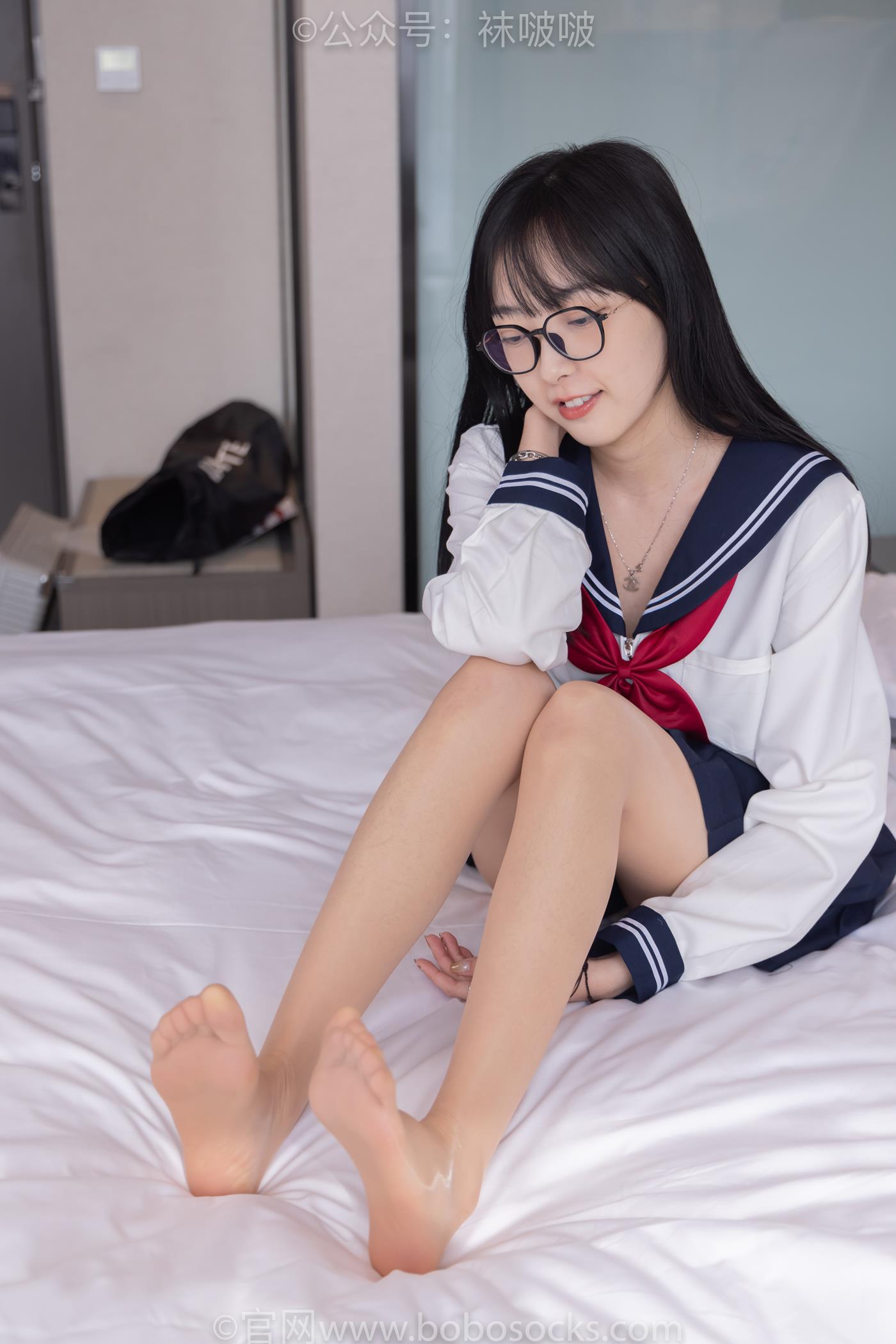 图片[66]-[BoBoSocks袜啵啵]积分限定作品 NO.005 稚予-JK制服、皮鞋、油亮肉丝[133P] – 速更版-美库