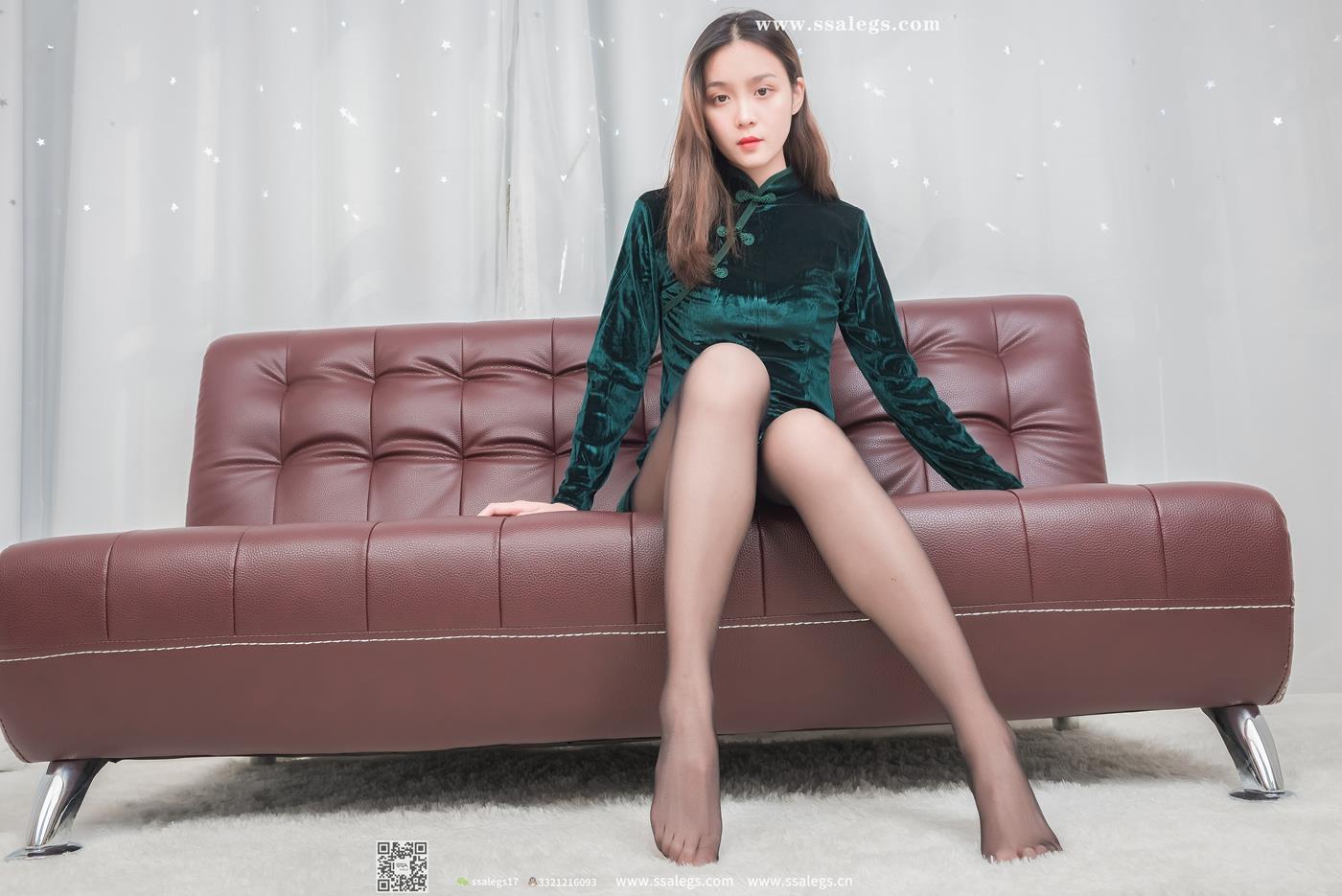 图片[29]-[SSA丝社]超清写真 NO.450 君君 复古的孔雀绿[99P] – 速更版-美库