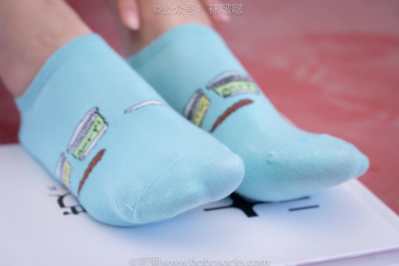 图片[10]-[BoBoSocks袜啵啵]积分限定作品 NO.006 泡芙-板鞋、天蓝色短棉袜、裸足 （2）[70P] – 速更版-美库
