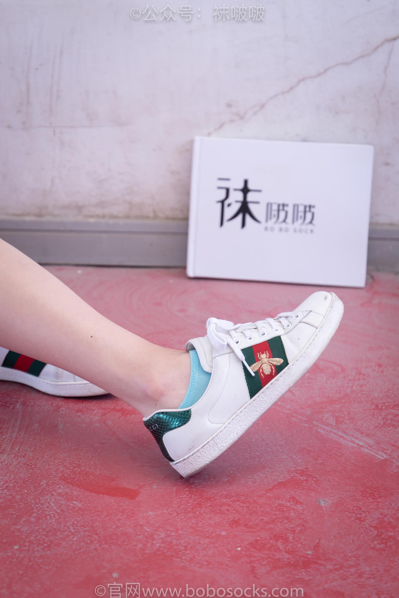 图片[39]-[BoBoSocks袜啵啵]积分限定作品 NO.006 泡芙-板鞋、天蓝色短棉袜、裸足 （1）[68P] – 速更版-美库