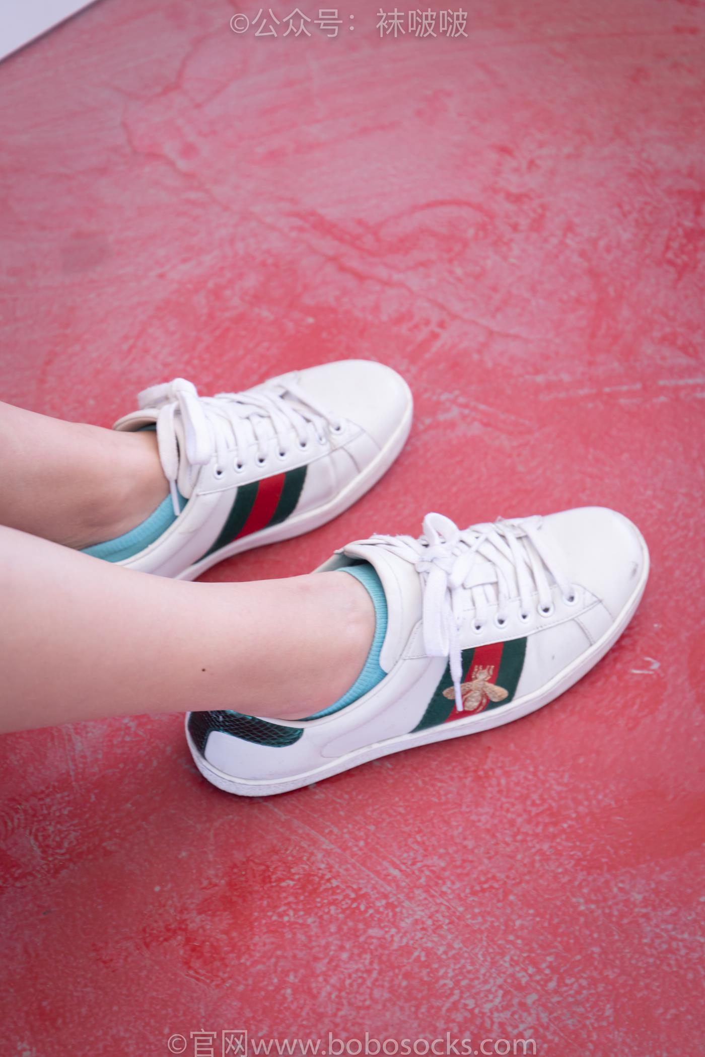 图片[41]-[BoBoSocks袜啵啵]积分限定作品 NO.006 泡芙-板鞋、天蓝色短棉袜、裸足 （1）[68P] – 速更版-美库