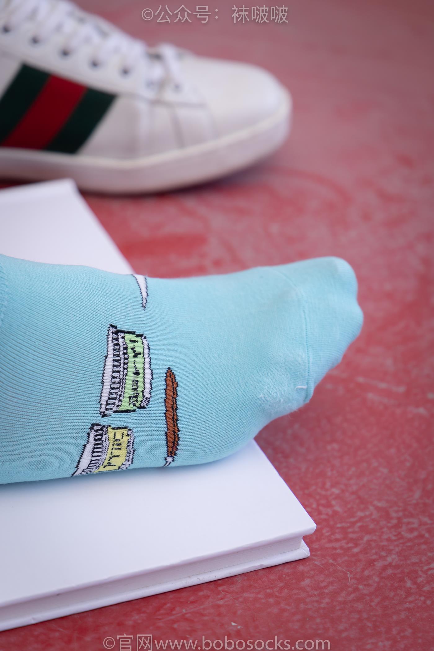 图片[52]-[BoBoSocks袜啵啵]积分限定作品 NO.006 泡芙-板鞋、天蓝色短棉袜、裸足 （1）[68P] – 速更版-美库