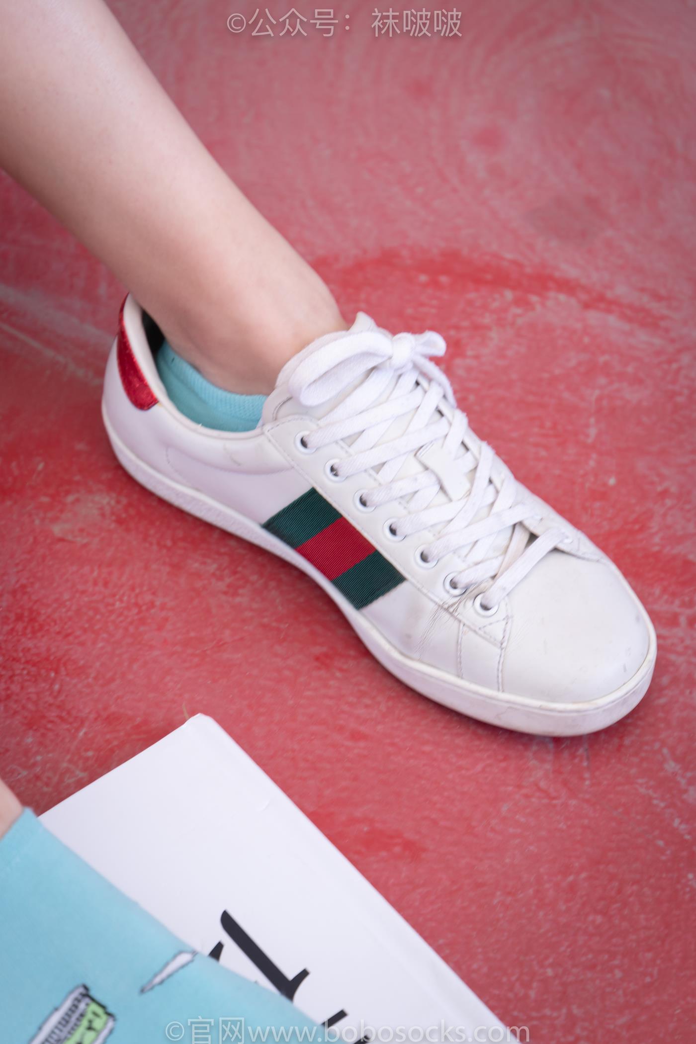 图片[57]-[BoBoSocks袜啵啵]积分限定作品 NO.006 泡芙-板鞋、天蓝色短棉袜、裸足 （1）[68P] – 速更版-美库