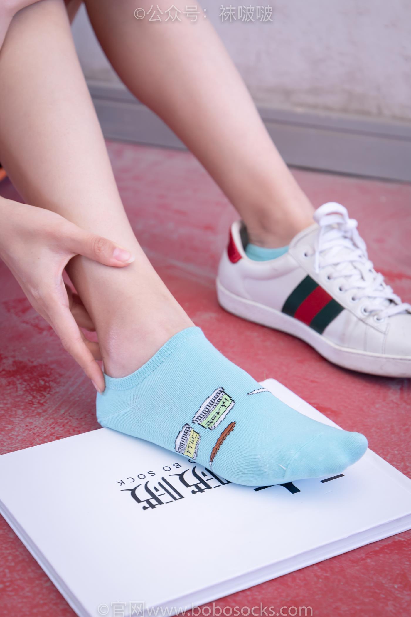 图片[65]-[BoBoSocks袜啵啵]积分限定作品 NO.006 泡芙-板鞋、天蓝色短棉袜、裸足 （1）[68P] – 速更版-美库