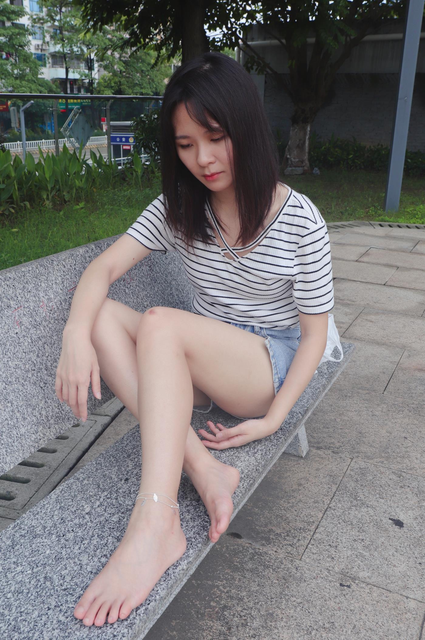 图片[15]-Pary摄影 NO.001 大美女慧婷公园展示美脚 (2) [69P] – 速更版-美库
