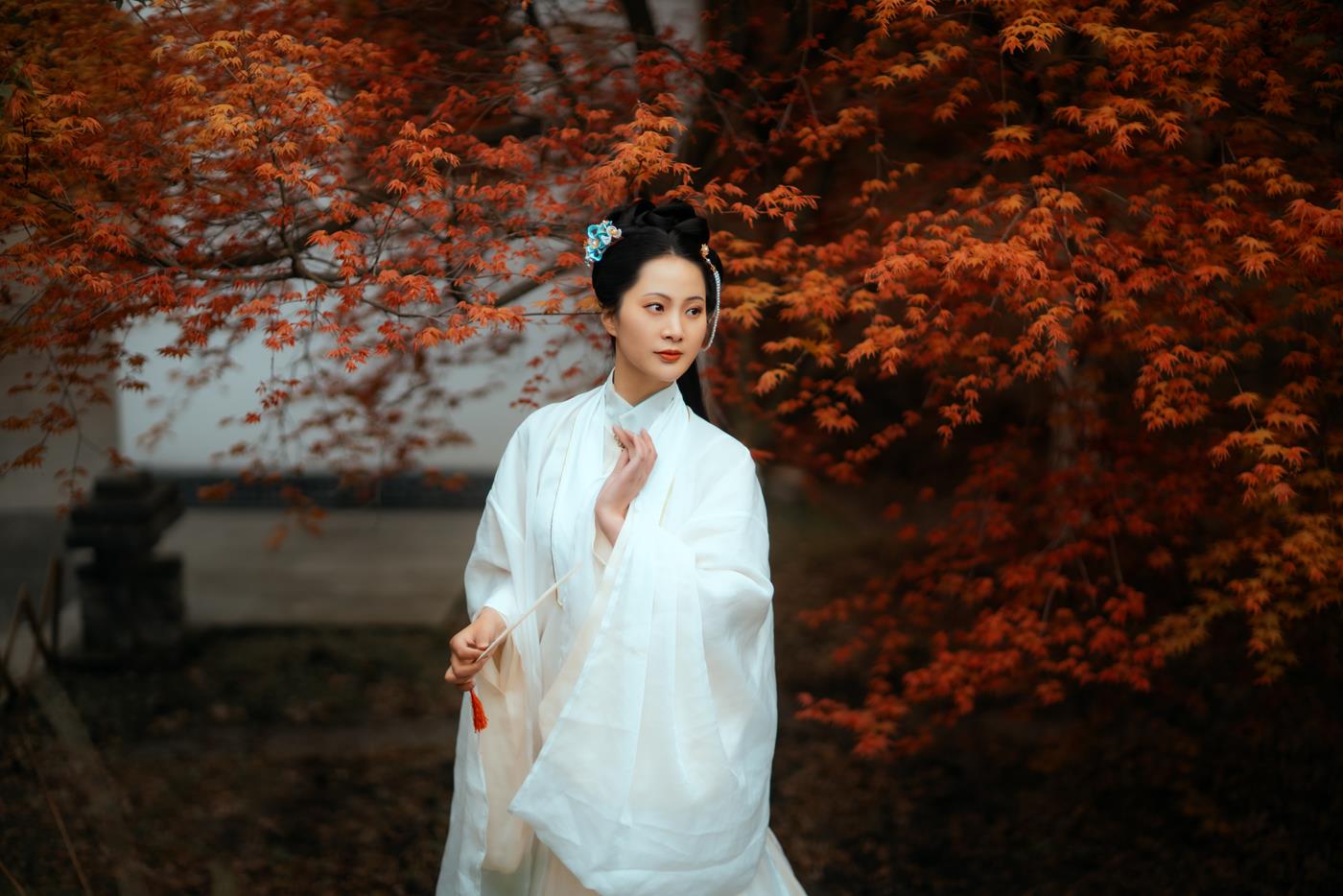 图片[11]-[YITUYU艺图语] 2021.12.31 人间三月天 梅梅 [23P] – 速更版-美库