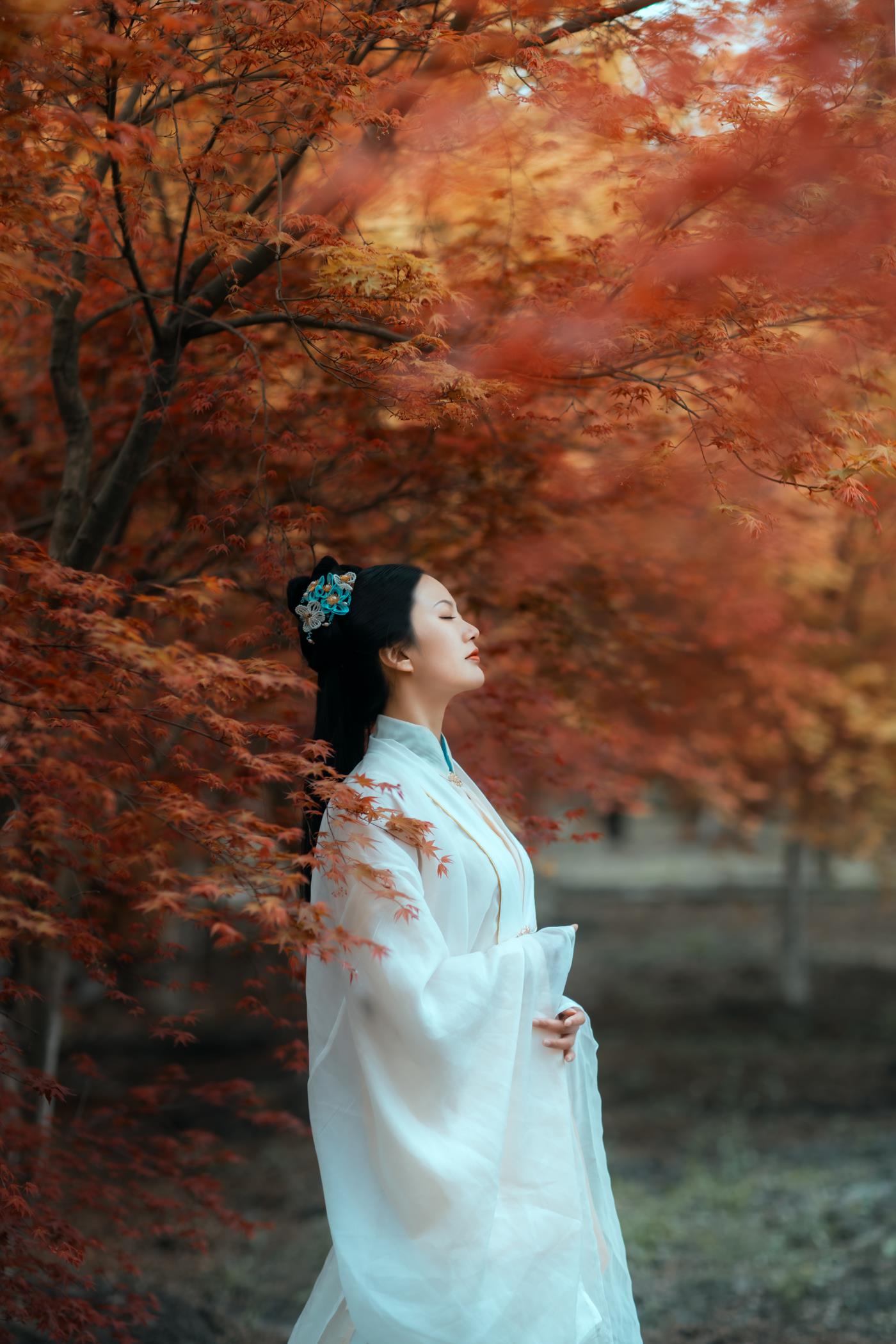 图片[16]-[YITUYU艺图语] 2021.12.31 人间三月天 梅梅 [23P] – 速更版-美库