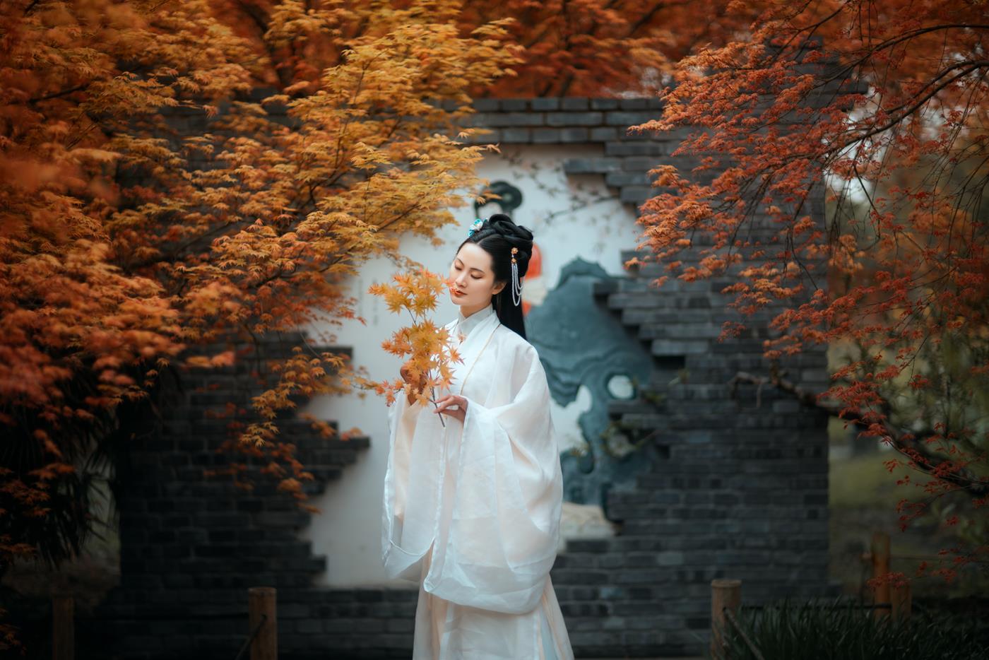 图片[17]-[YITUYU艺图语] 2021.12.31 人间三月天 梅梅 [23P] – 速更版-美库